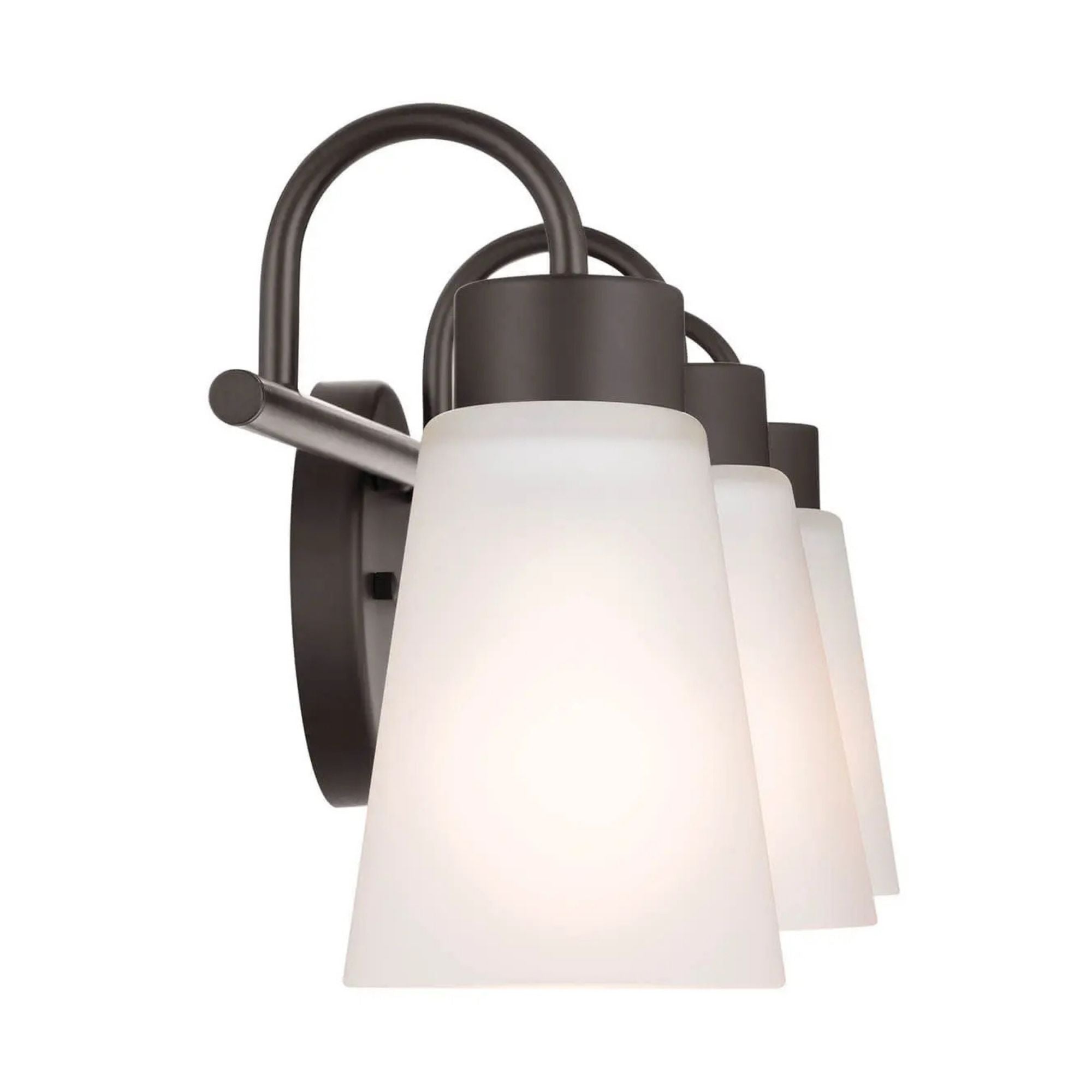 Erma 23" 3-Light Bath Vanity Light, Olde Bronze Finish