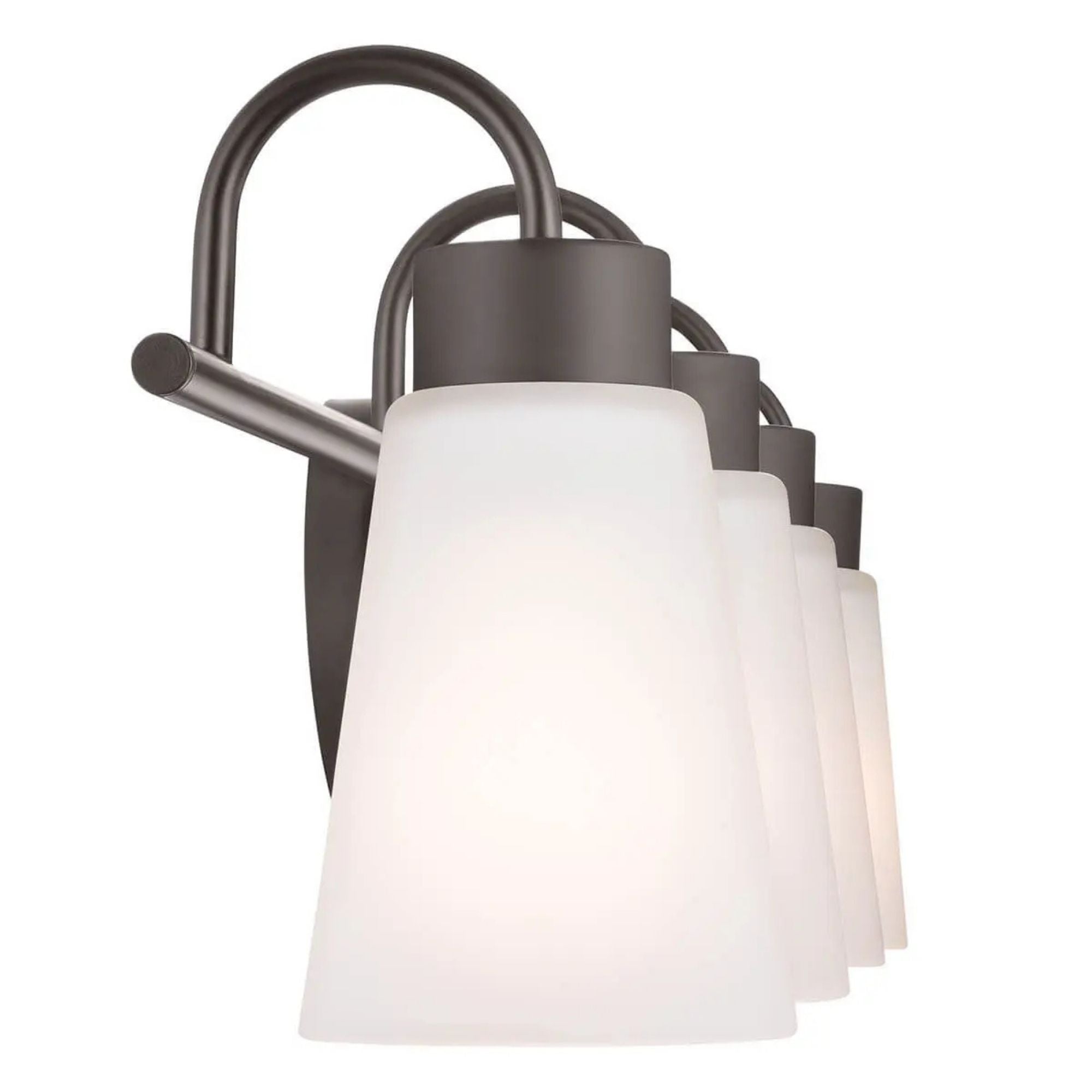 Erma 33" 4-Light Bath Vanity Light, Olde Bronze Finish