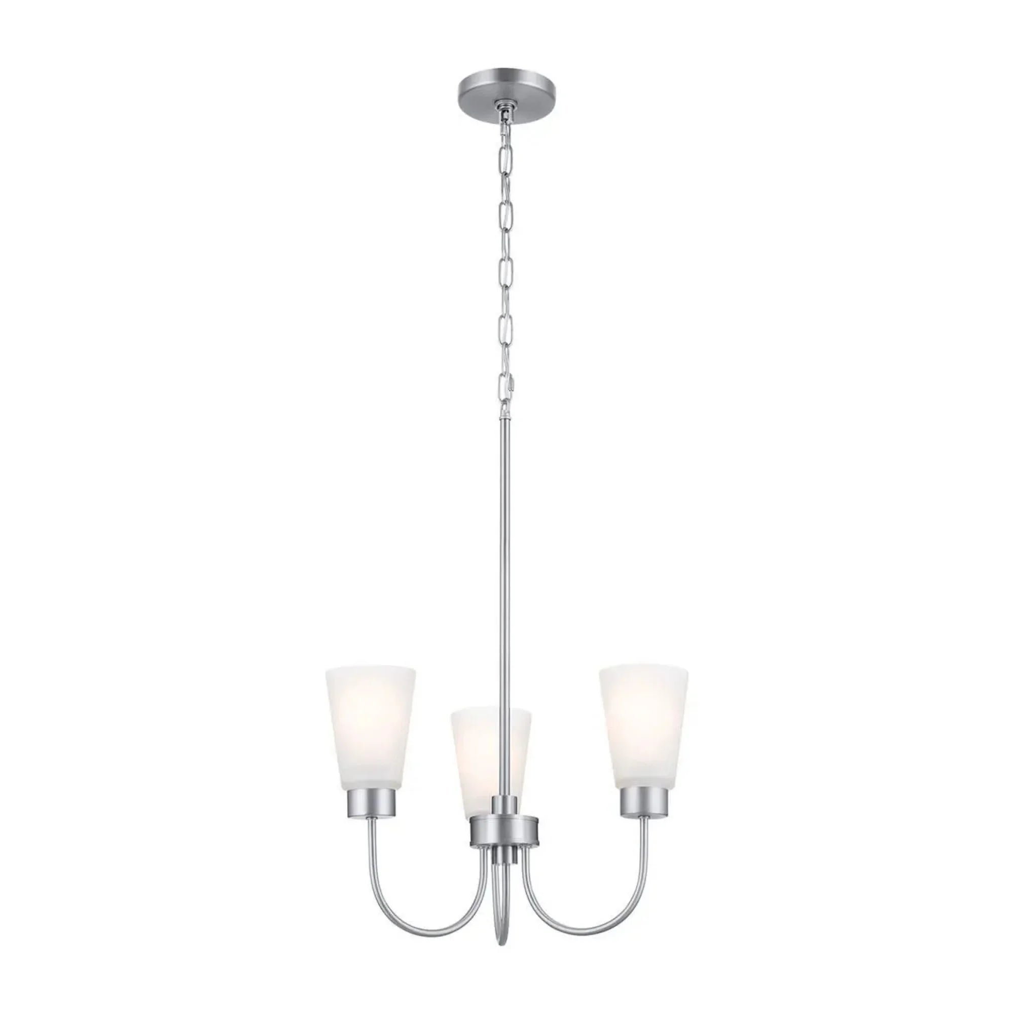 Kichler Lighting - Erma 18" Chandelier, Brushed Nickel Finish | Bees Lighting