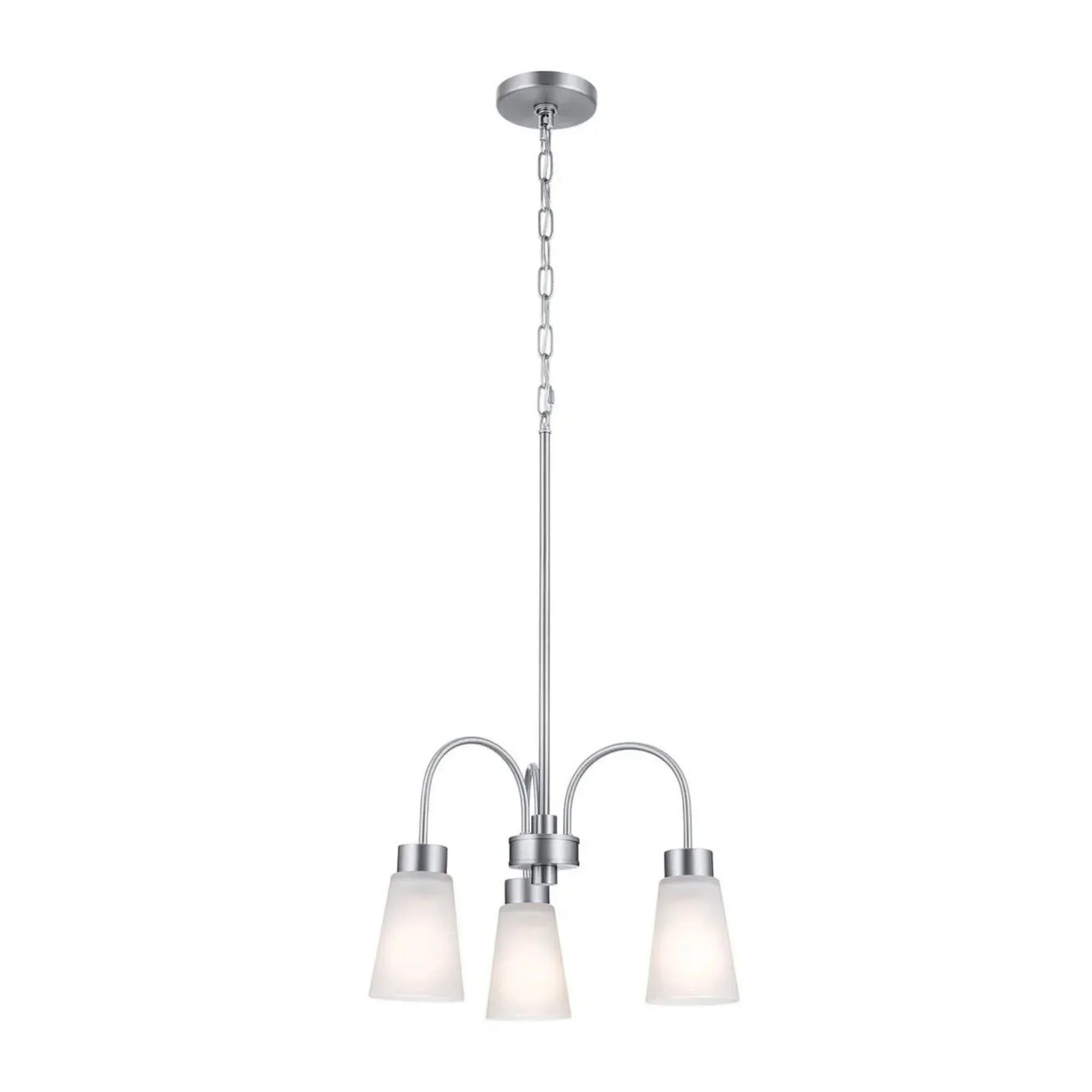 Kichler Lighting - Erma 18" Chandelier, Brushed Nickel Finish | Bees Lighting