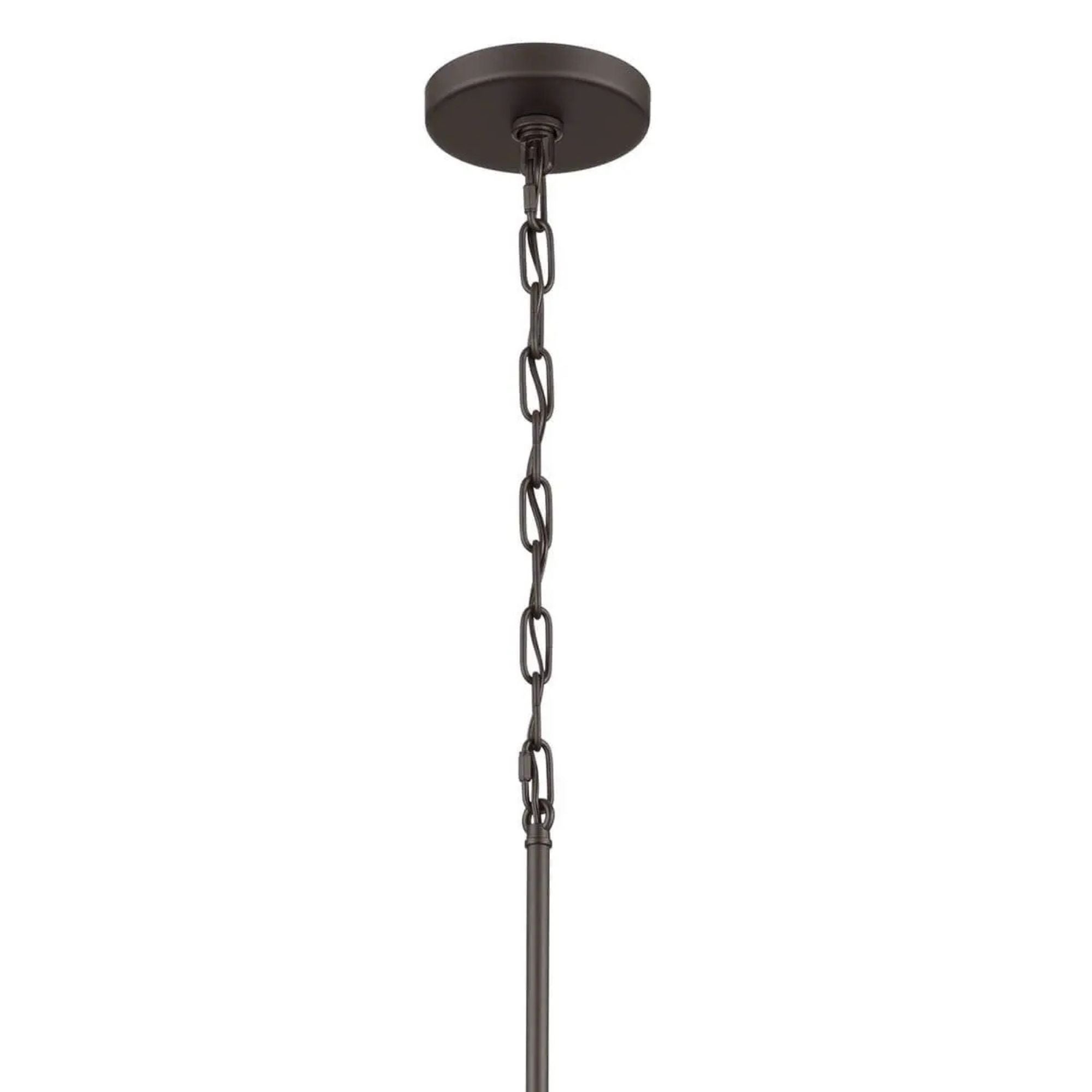 Erma 18" Chandelier, Olde Bronze Finish