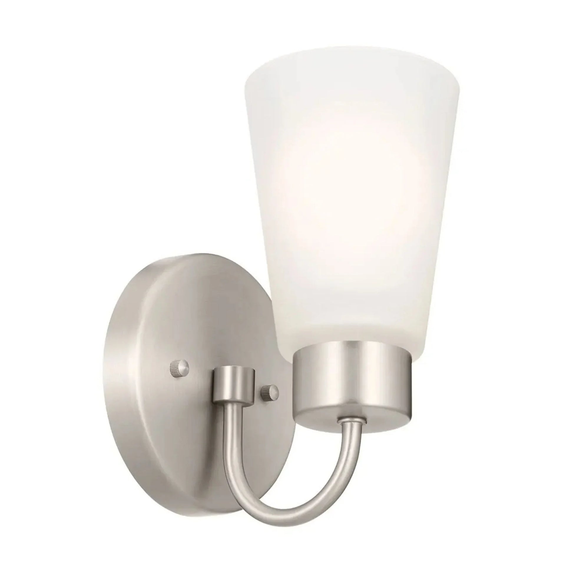 Kichler Lighting - Erma 5" Wall Sconce, Brushed Nickel Finish | Bees Lighting