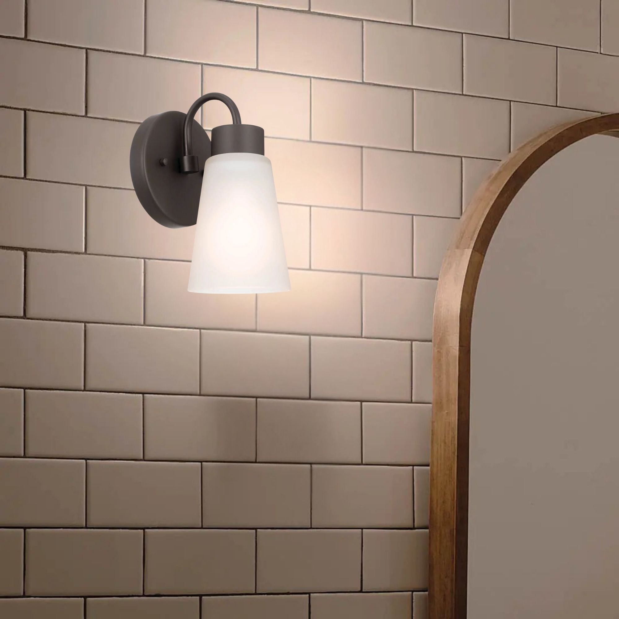 Erma 5" Wall Sconce, Olde Bronze Finish