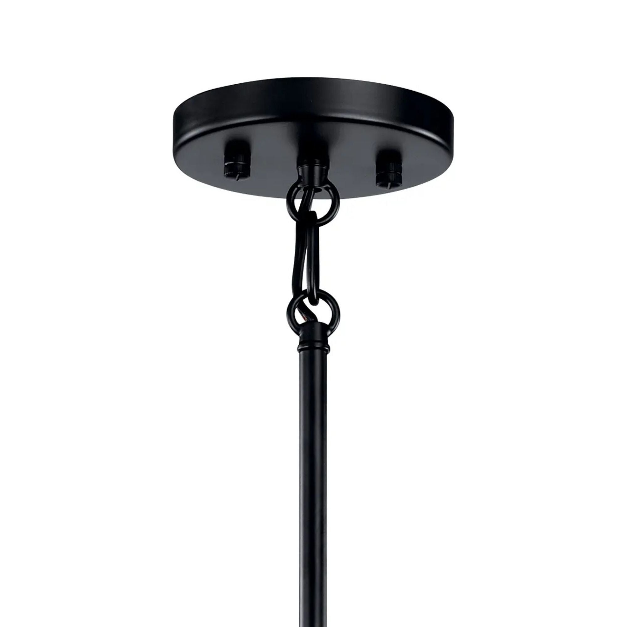 Erzo 36" 8-Light Chandelier, Black Finish