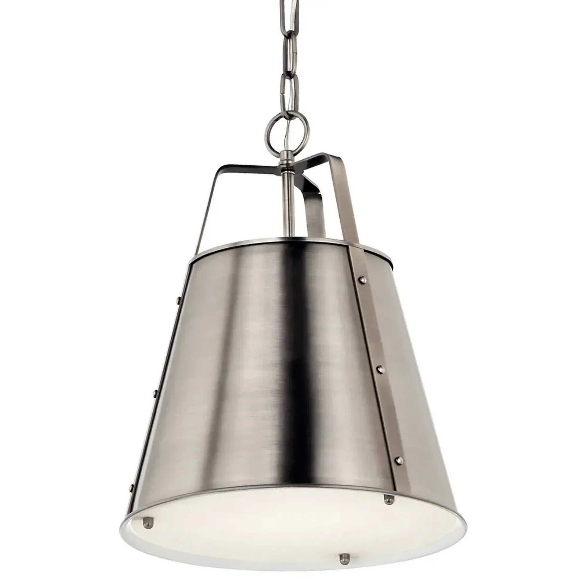 Etcher 13" Pendant, Classic Pewter Finish