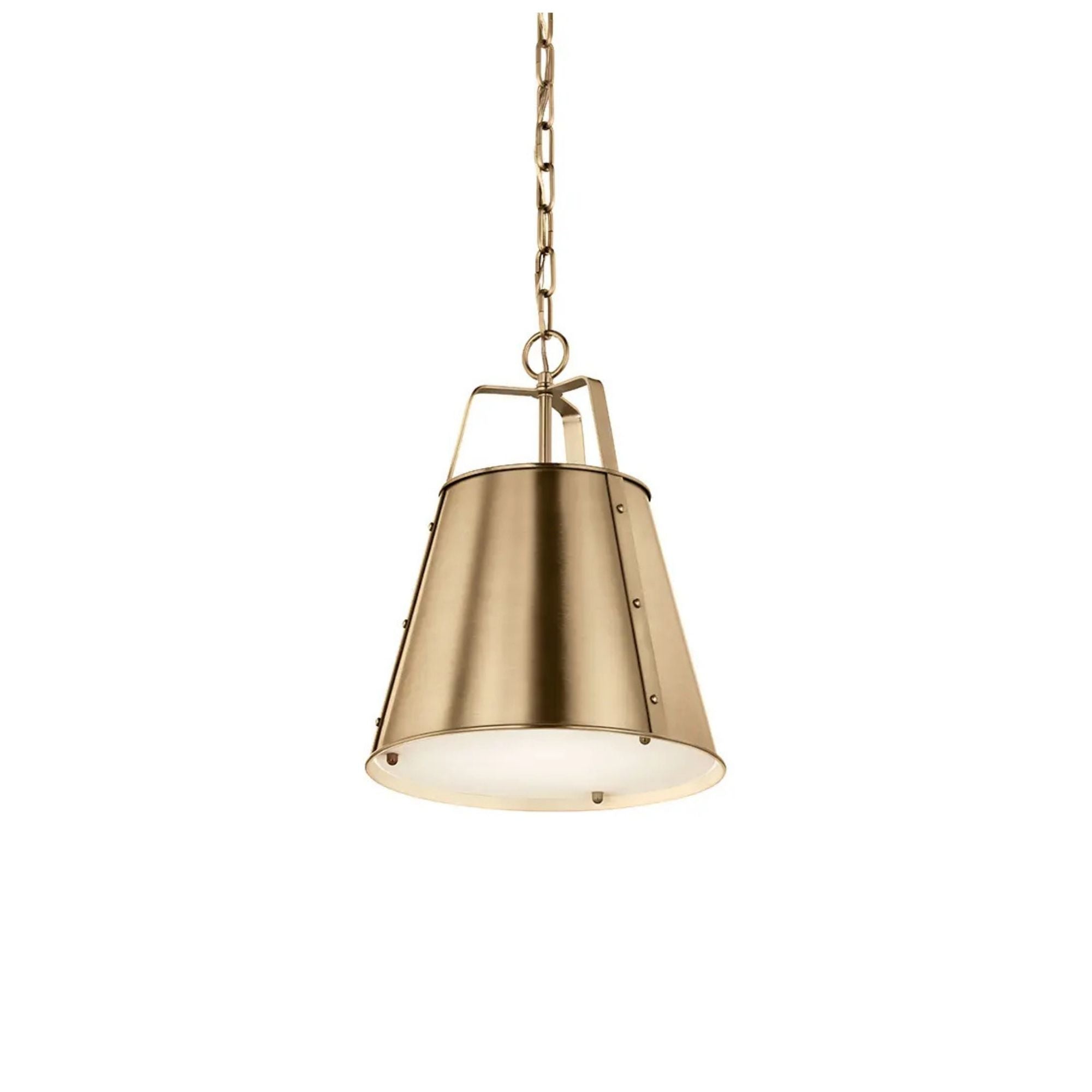 Etcher 13" Pendant, Champagne Bronze Finish