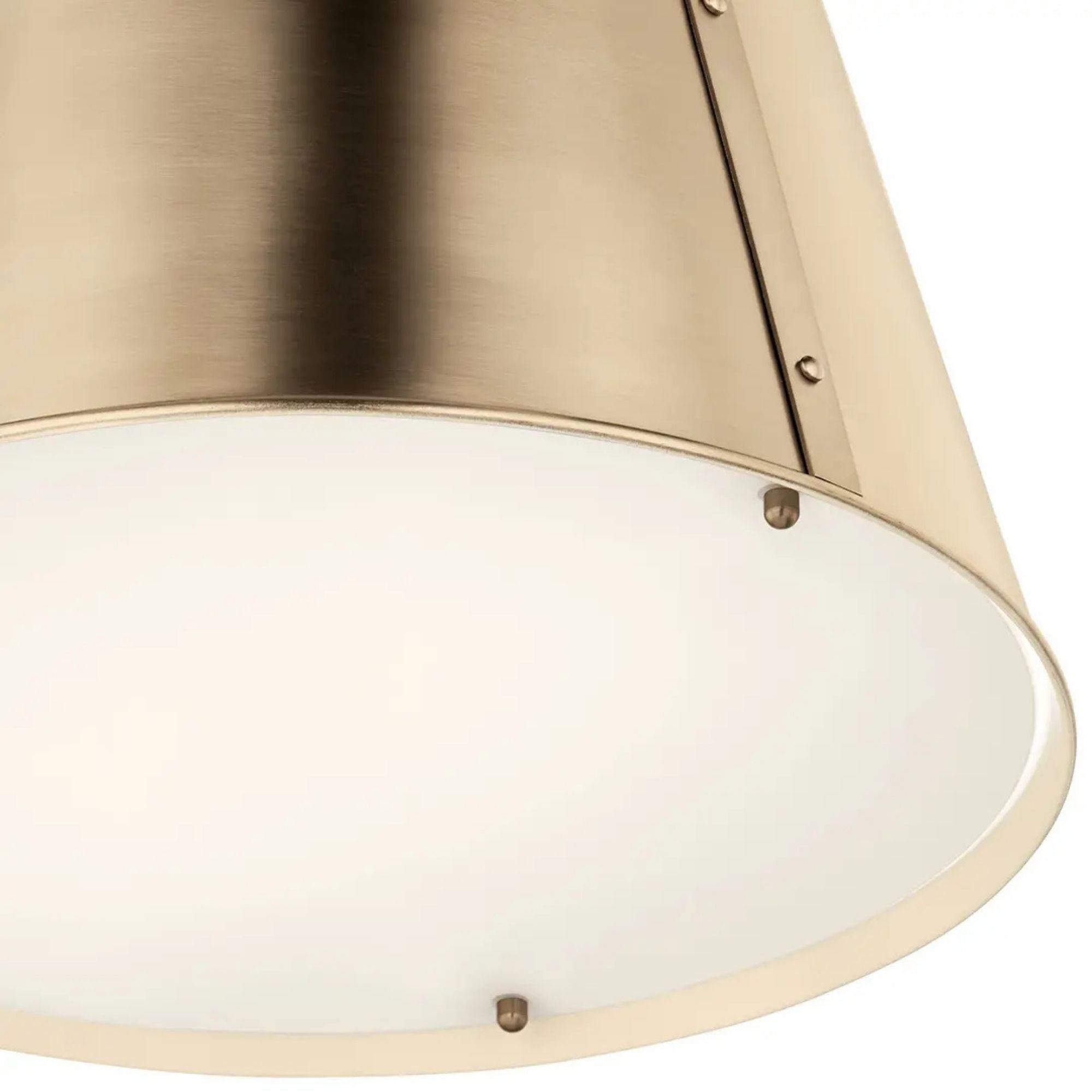 Etcher 13" Pendant, Champagne Bronze Finish