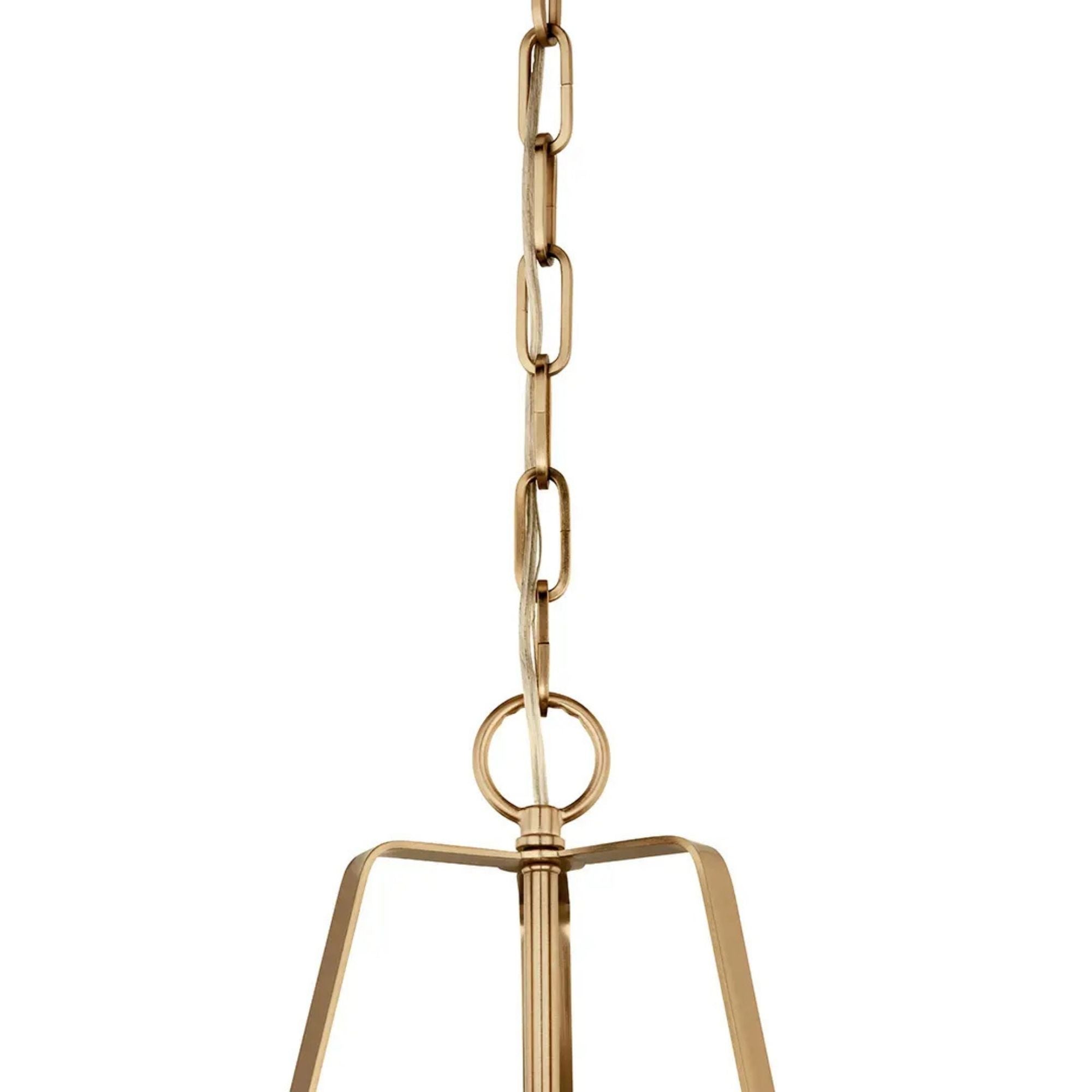 Etcher 13" Pendant, White Finish