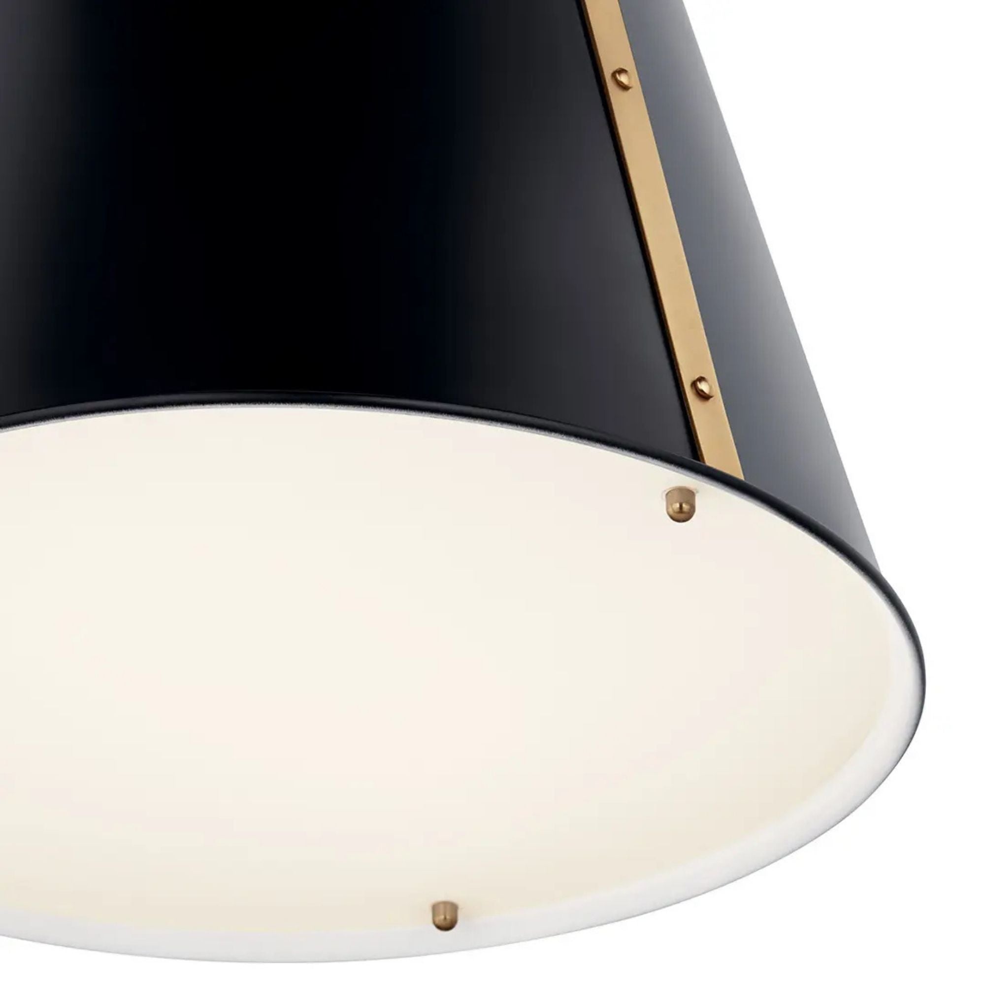 Etcher 18" 2-Light Pendant, Black Finish