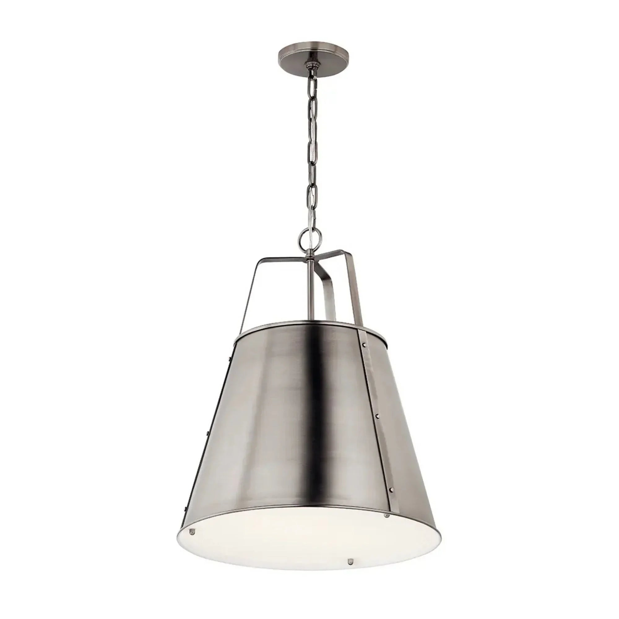 Etcher 18" 2-Light Pendant, Classic Pewter Finish
