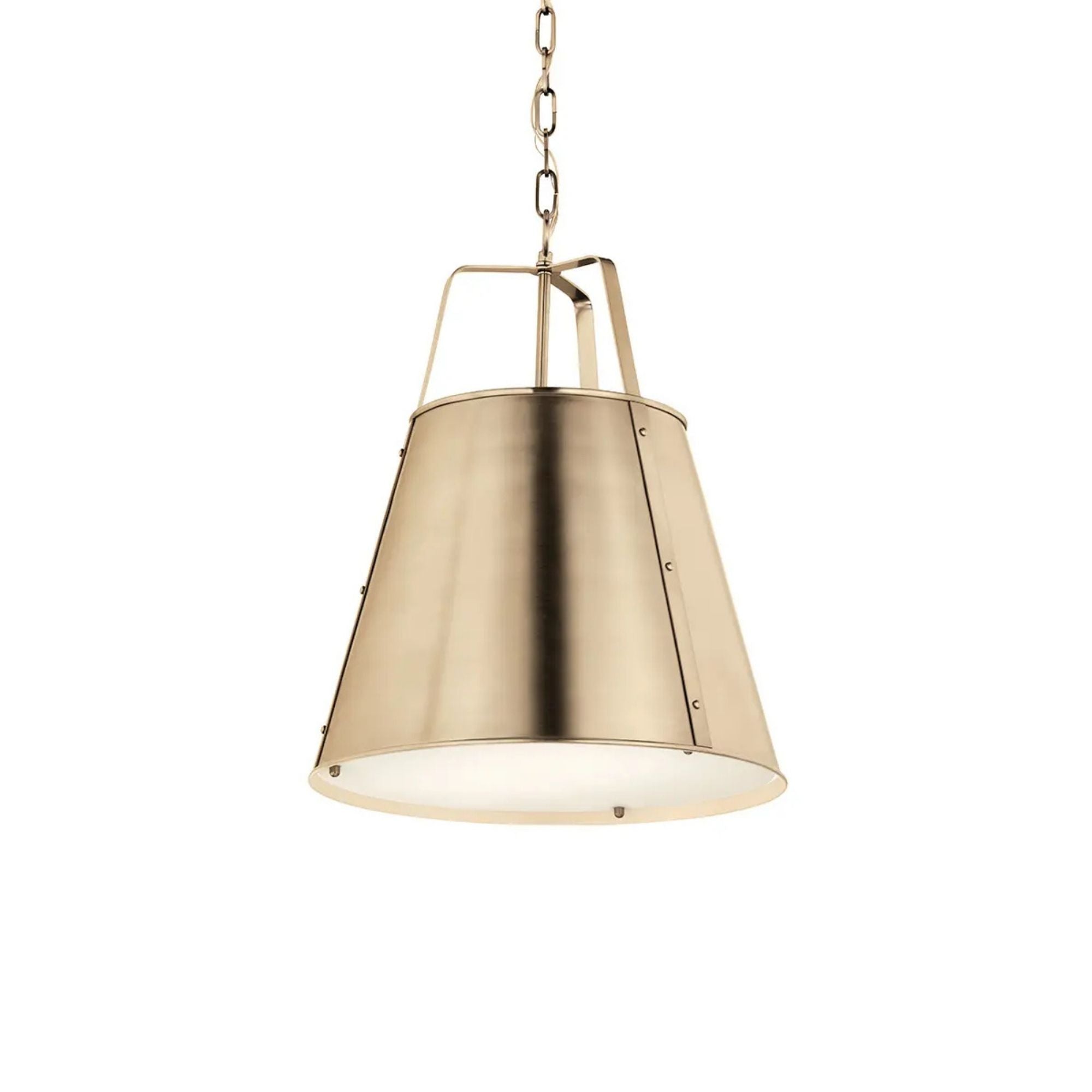 Etcher 18" 2-Light Pendant, Champagne Bronze Finish