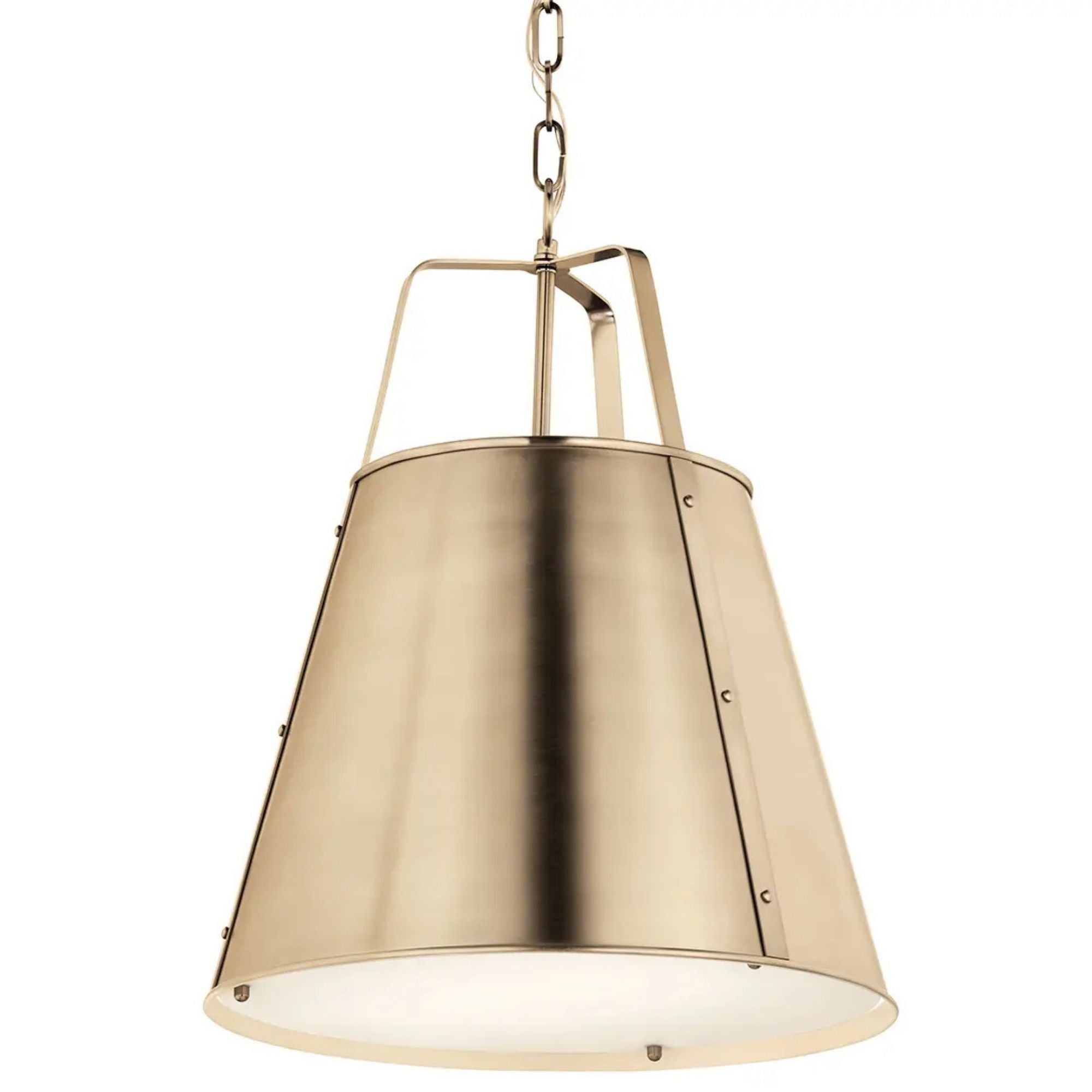 Etcher 18" 2-Light Pendant, Champagne Bronze Finish