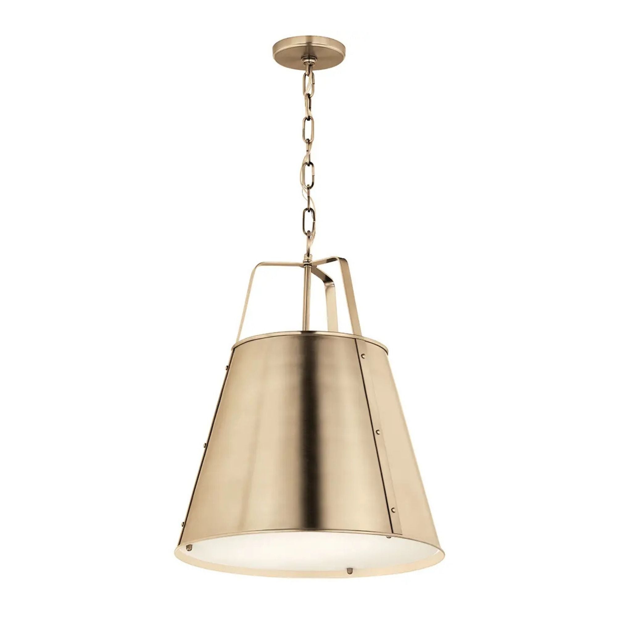 Etcher 18" 2-Light Pendant, Champagne Bronze Finish