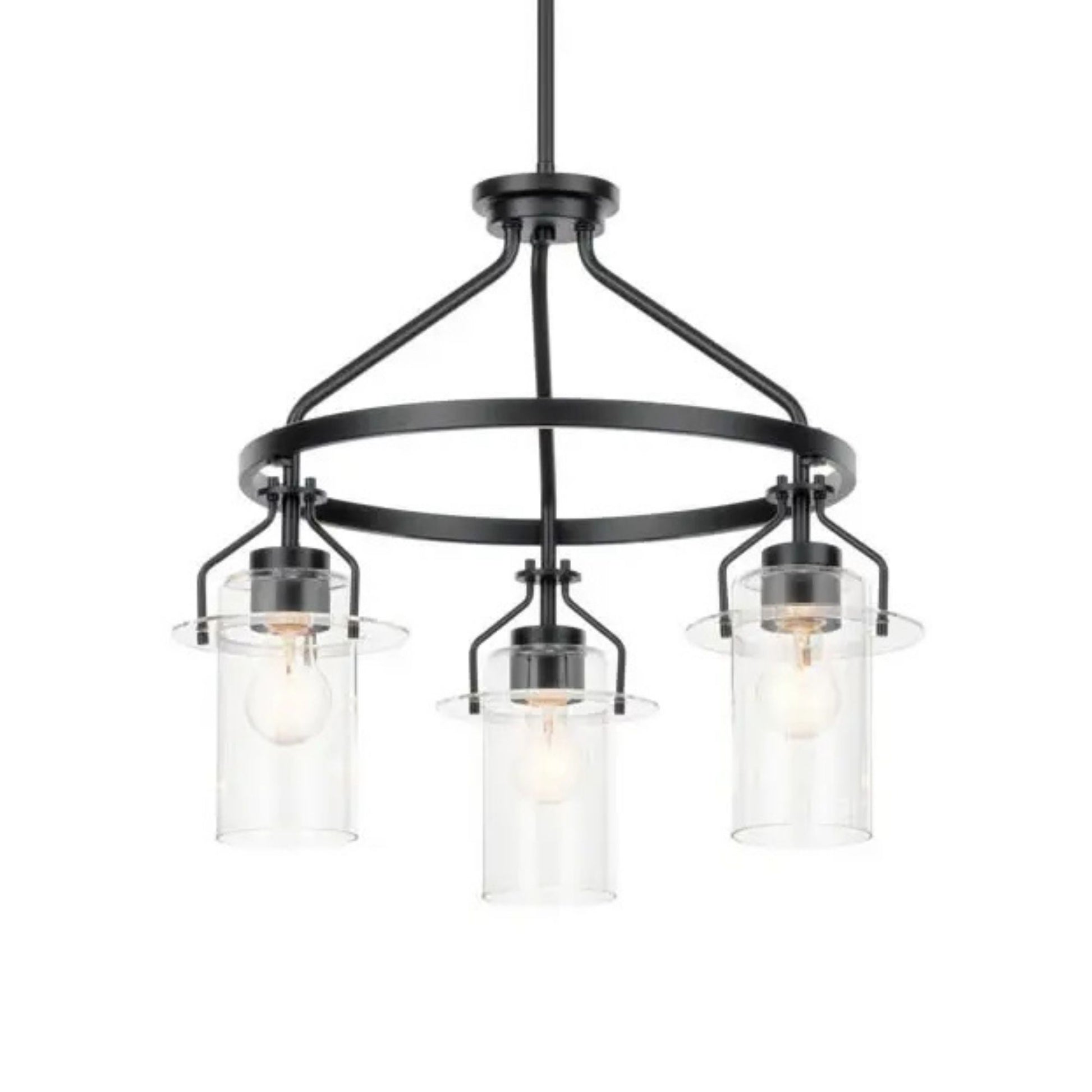 Kichler Lighting - Everett 23" 3 Lights 1-Tier Chandelier | Bees Lighting