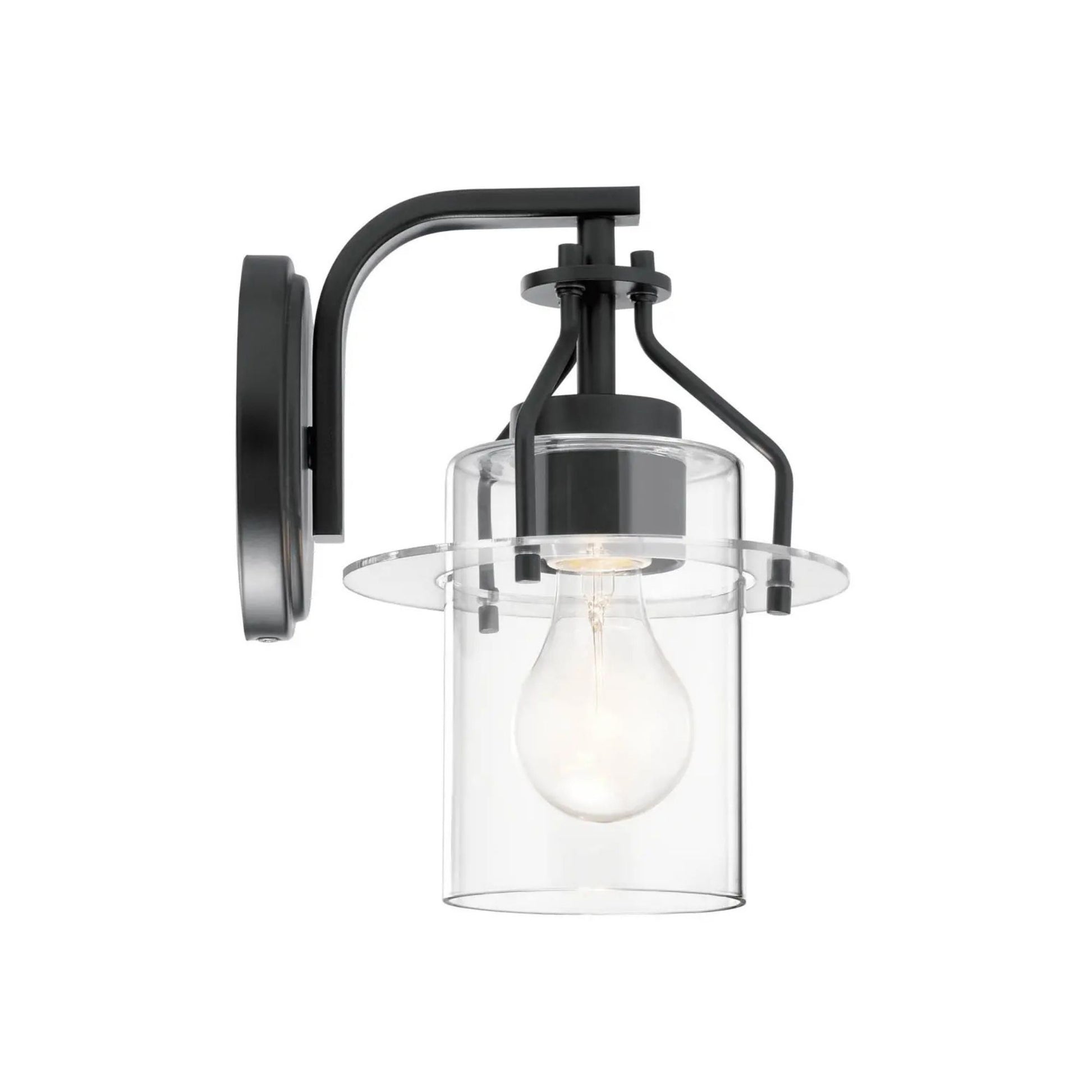 Kichler Lighting - Everett 9" Wall Sconce, Black Finish | Bees Lighting