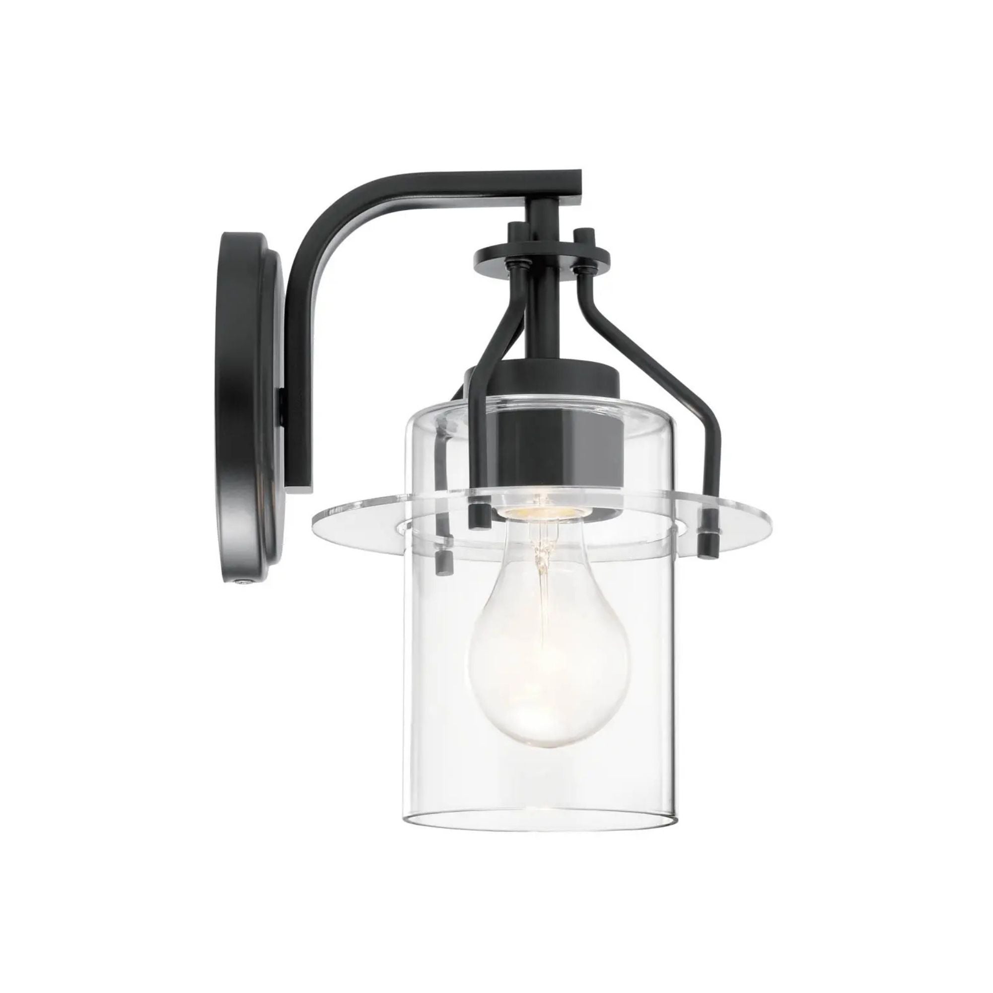 Kichler Lighting - Everett 9" Wall Sconce, Black Finish | Bees Lighting