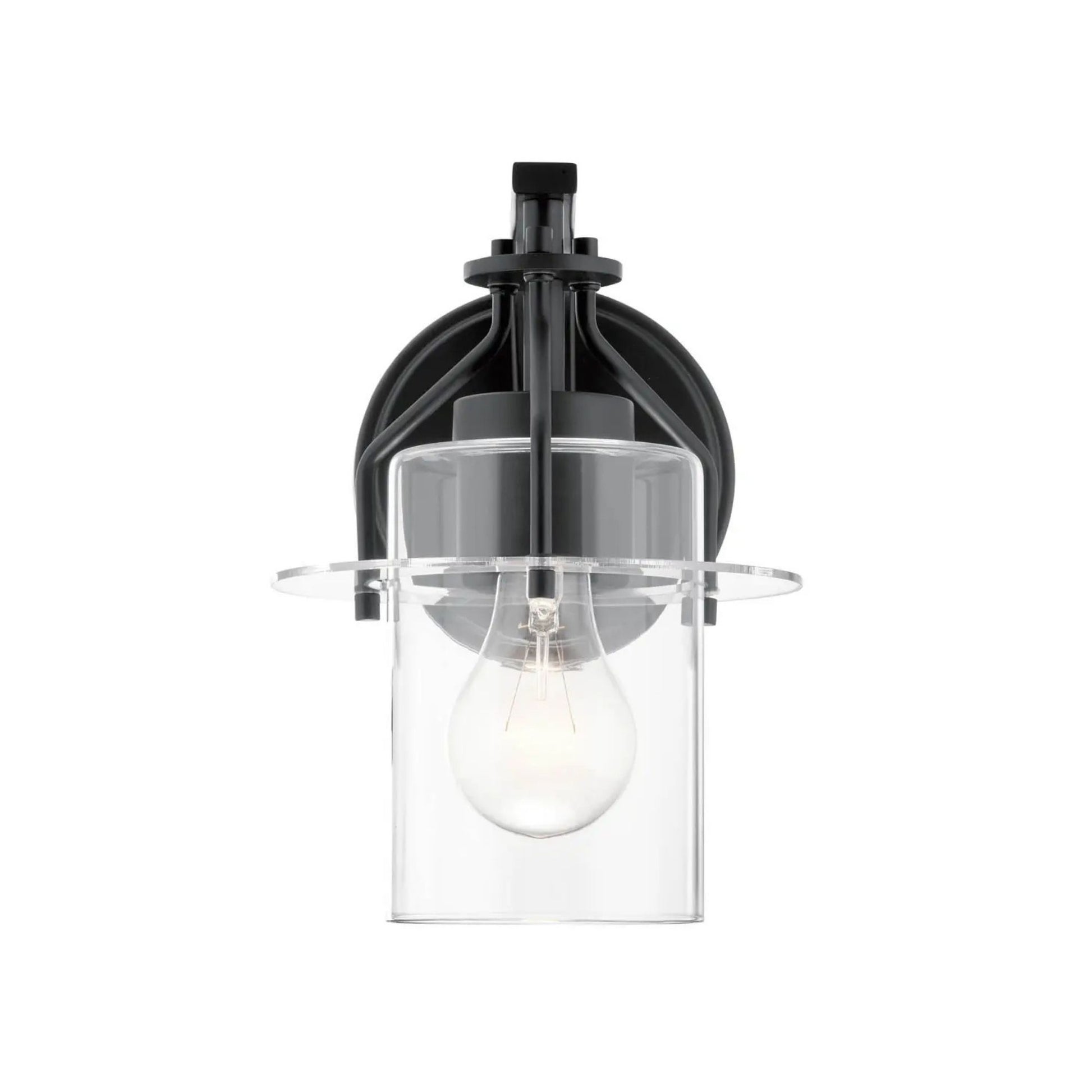 Kichler Lighting - Everett 9" Wall Sconce, Black Finish | Bees Lighting