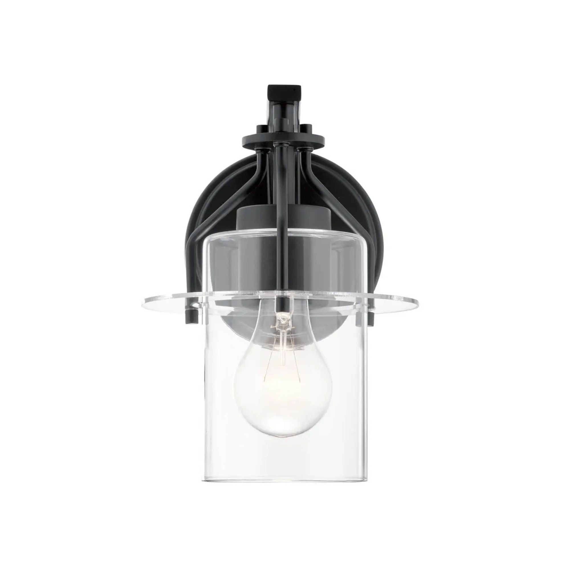 Kichler Lighting - Everett 9" Wall Sconce, Black Finish | Bees Lighting