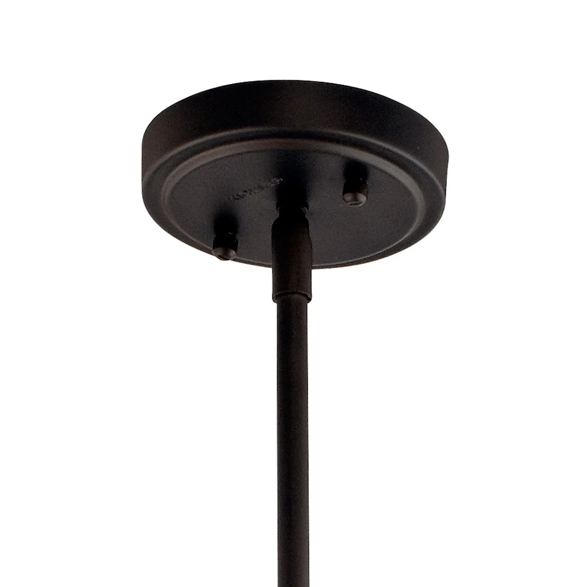 Everly 11" Pendant, Olde Bronze Finish, Clear Seeded Glass