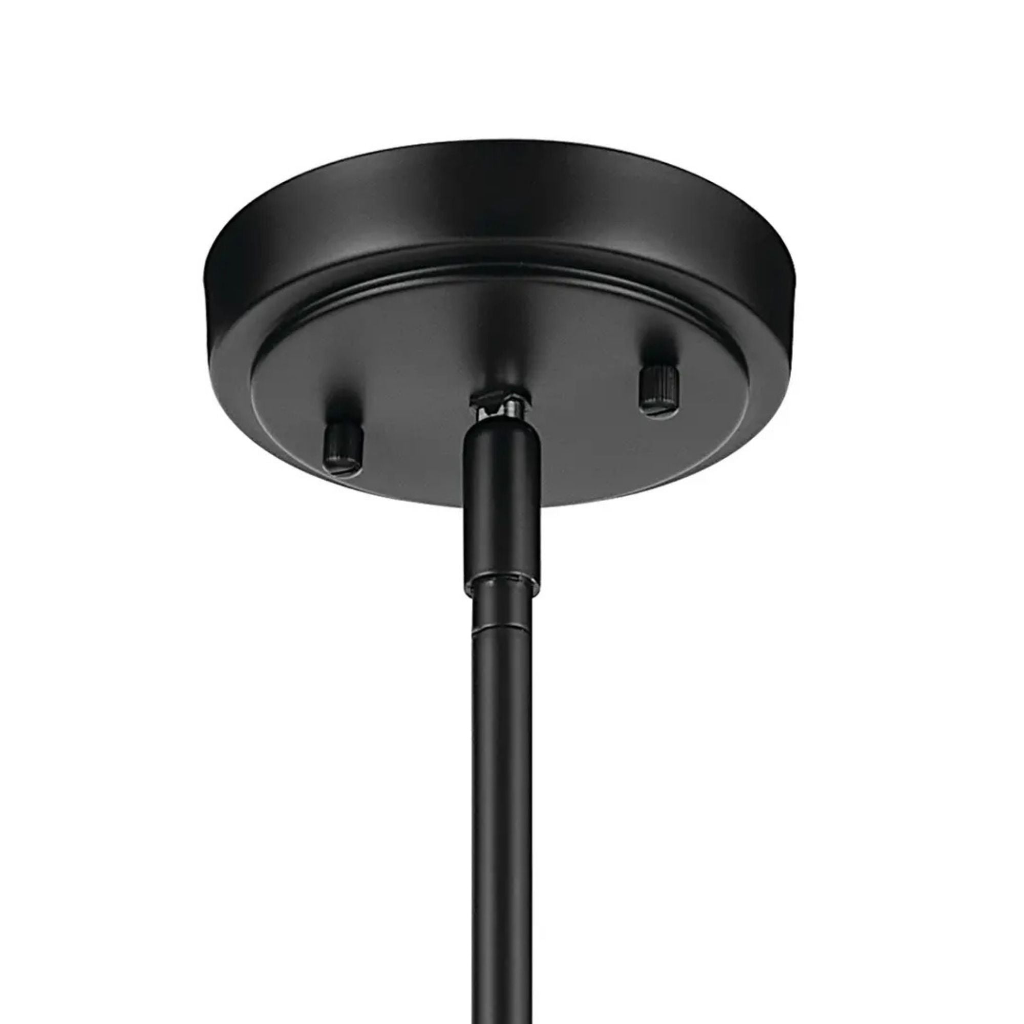 Everly 10" Cone Pendant, Black Finish, Clear Glass