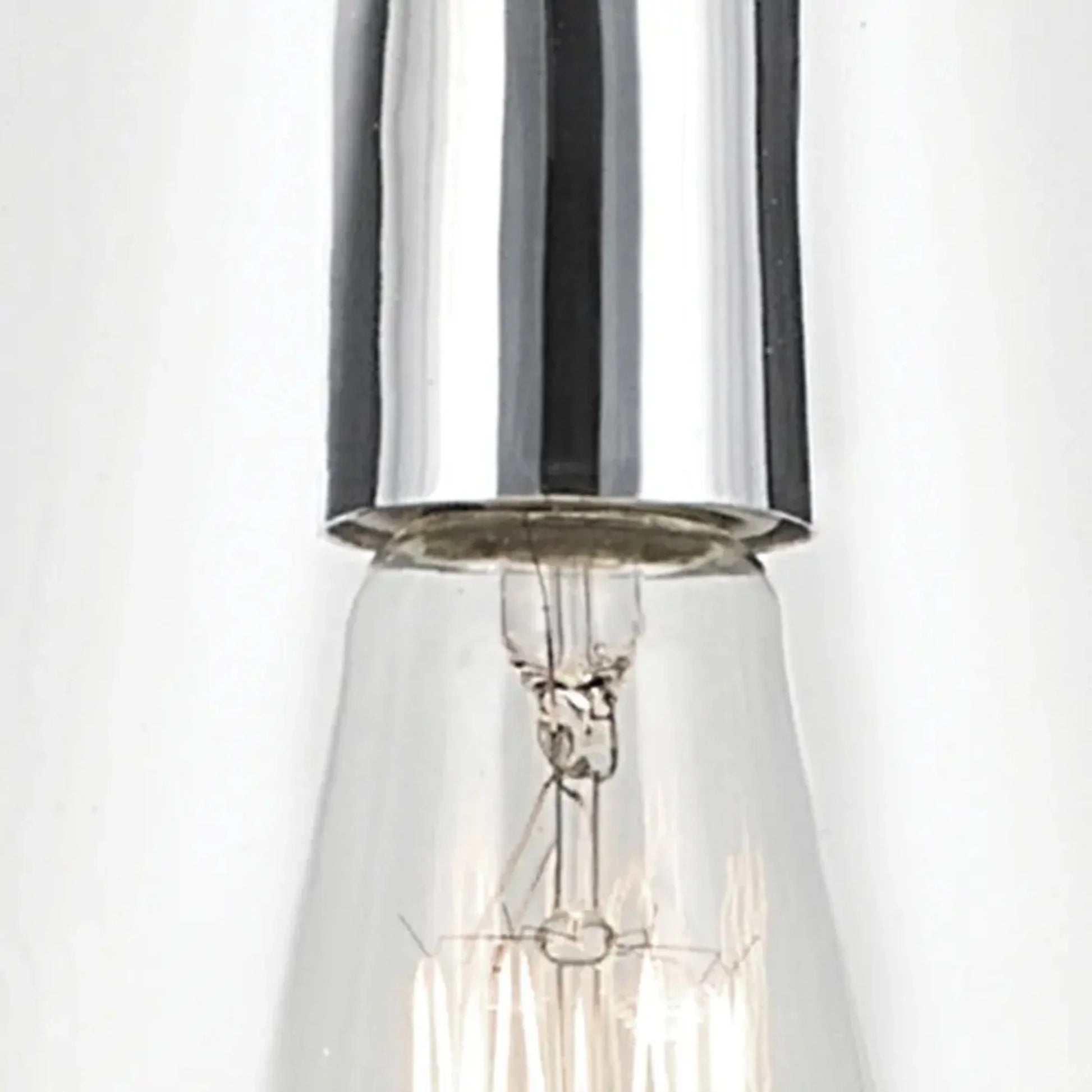 Kichler Lighting - Everly 10" Cone Pendant, Chrome Finish, Clear Glass | Bees Lighting