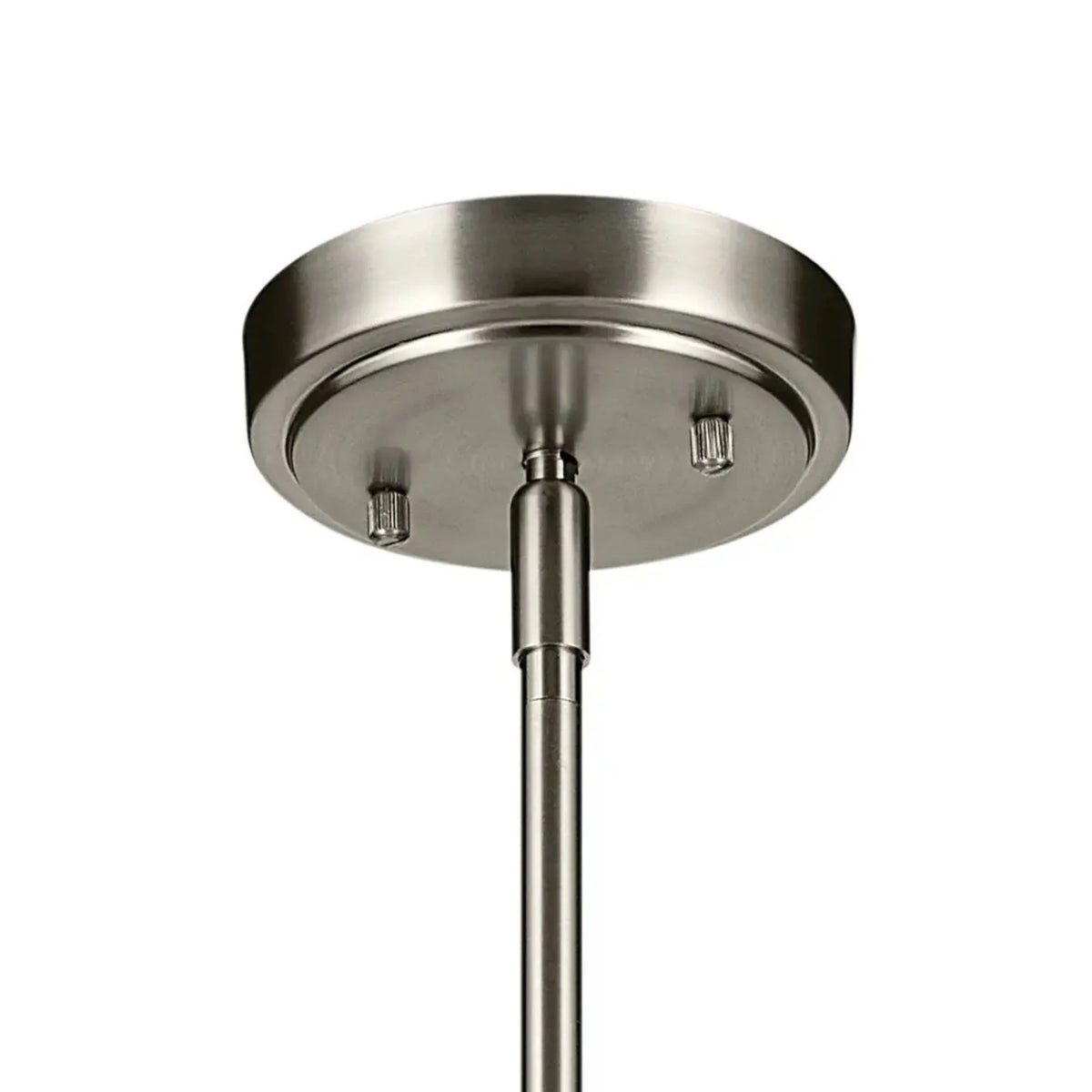 Kichler Lighting - Everly 14" Cone Pendant, Brushed Nickel Finish, Clear Glass | Bees Lighting