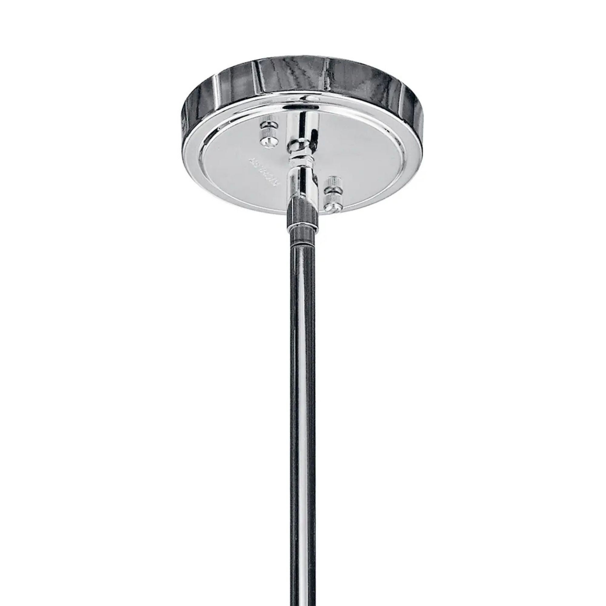 Everly 7" Pendant, Chrome Finish, Clear Glass