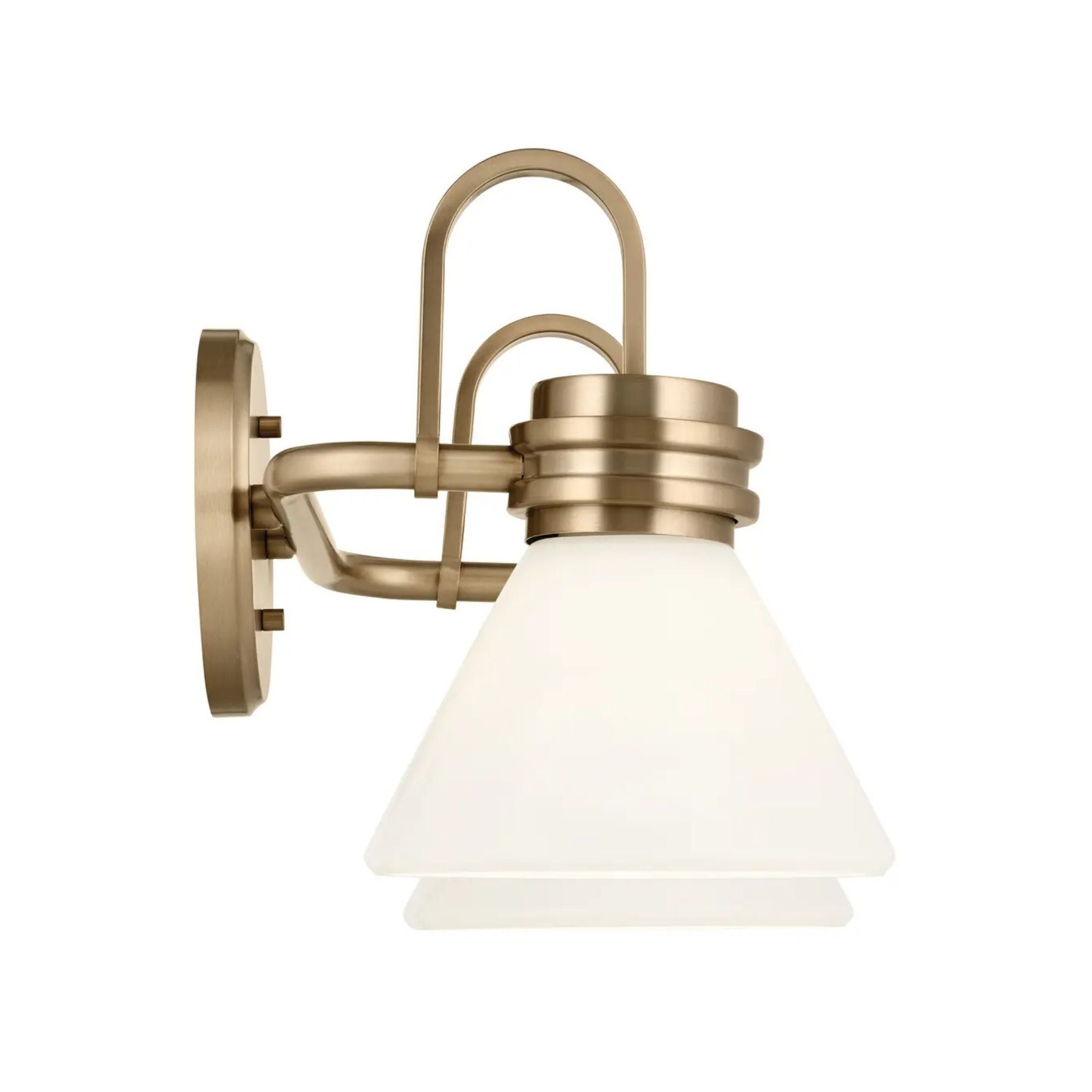 Farum 19" 2-Light Bath Vanity Light, Chrome Finish, Etched Glass