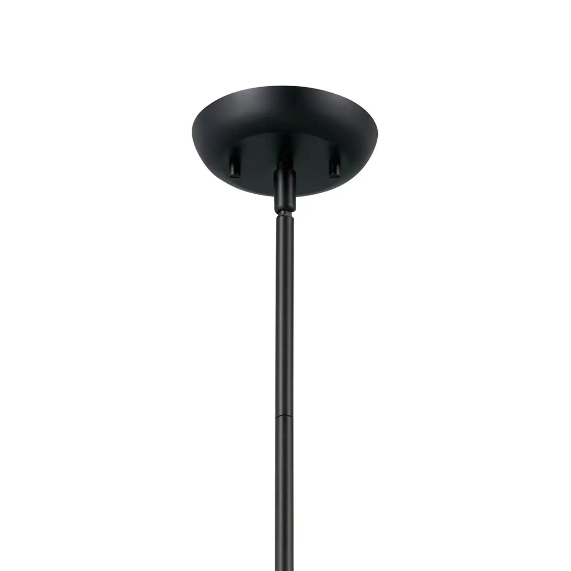 Kichler Fira 11.25 in. 1-Light Pendant, Natural Brass & Black