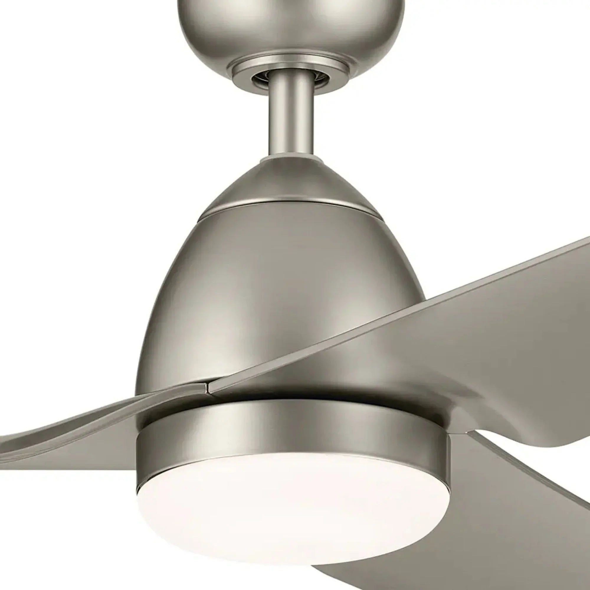 Fit 54" Brushed Nickel Wet Rated LED Ceiling Fan
