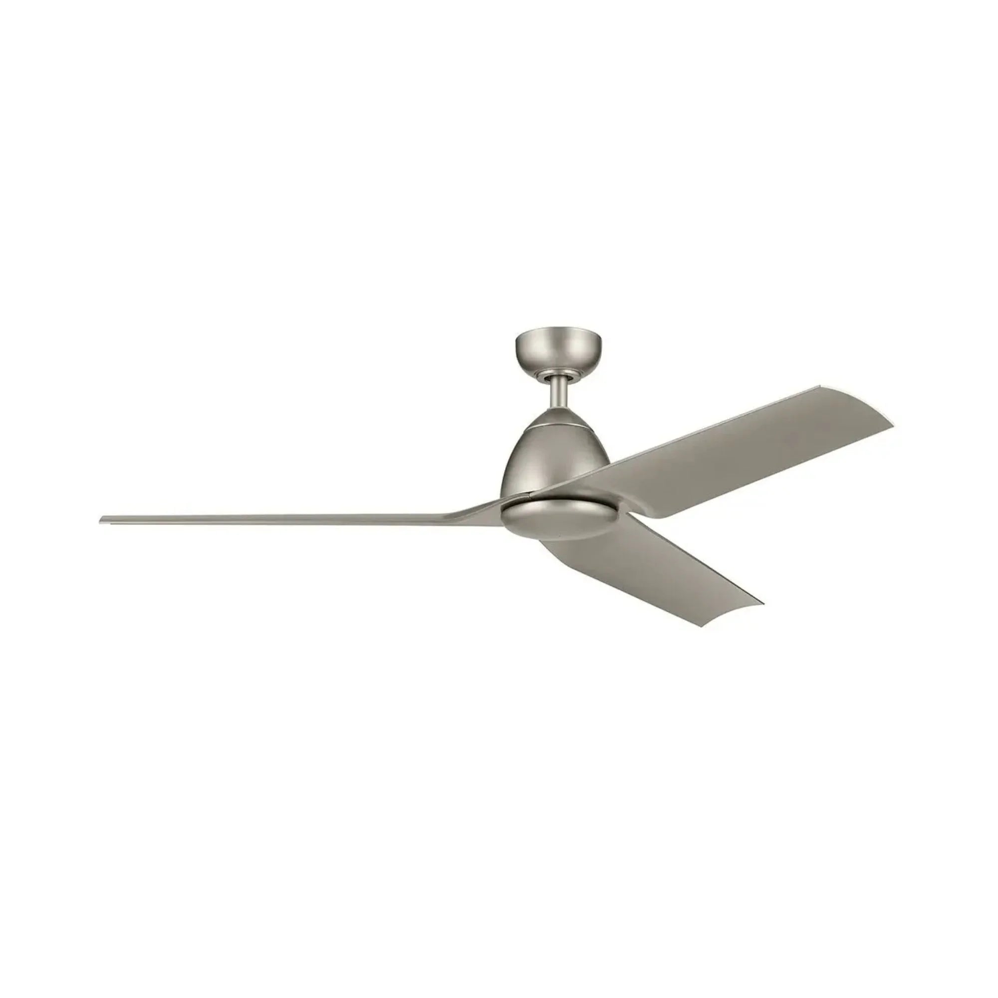 Fit 54" Brushed Nickel Wet Rated LED Ceiling Fan