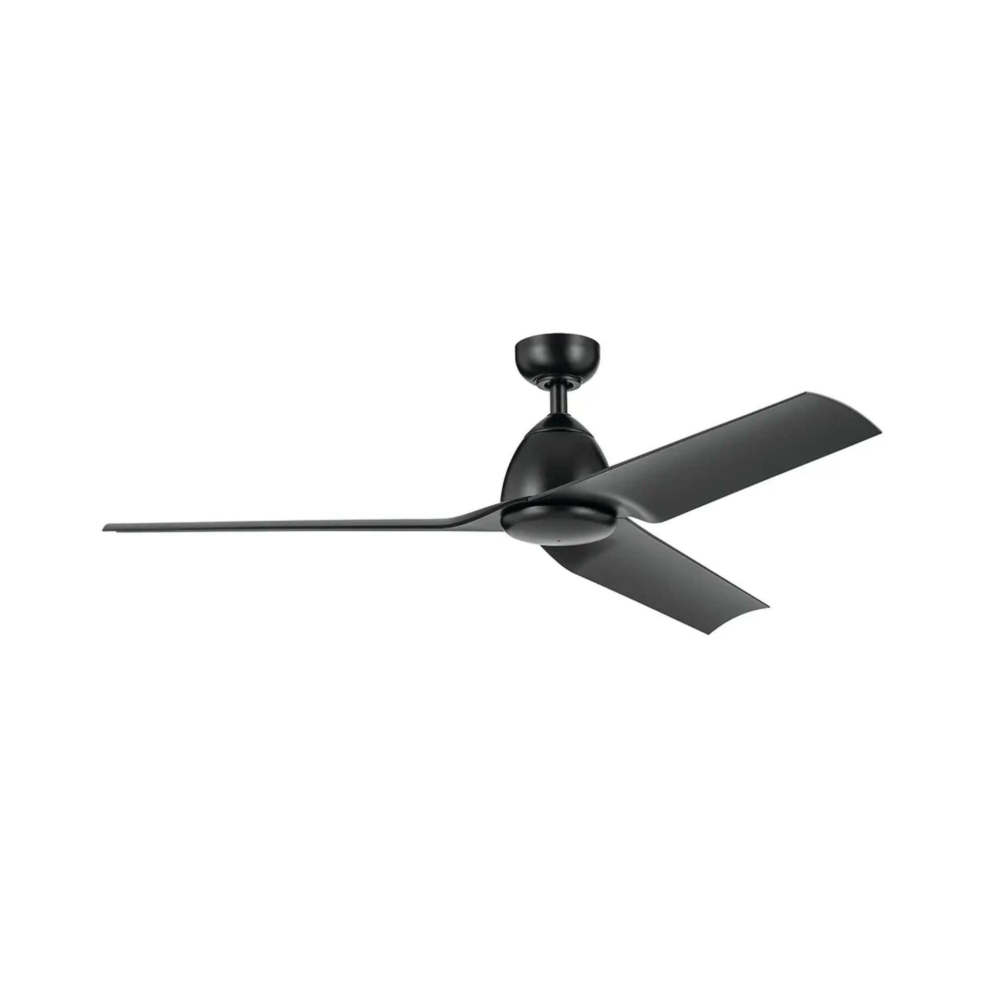 Fit 54" Satin Black Wet Rated LED Ceiling Fan