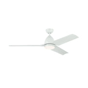 Fit 54" White Wet Rated LED Ceiling Fan
