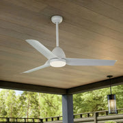 Kichler Lighting - Fit 54" White Wet Rated LED Ceiling Fan | Bees Lighting
