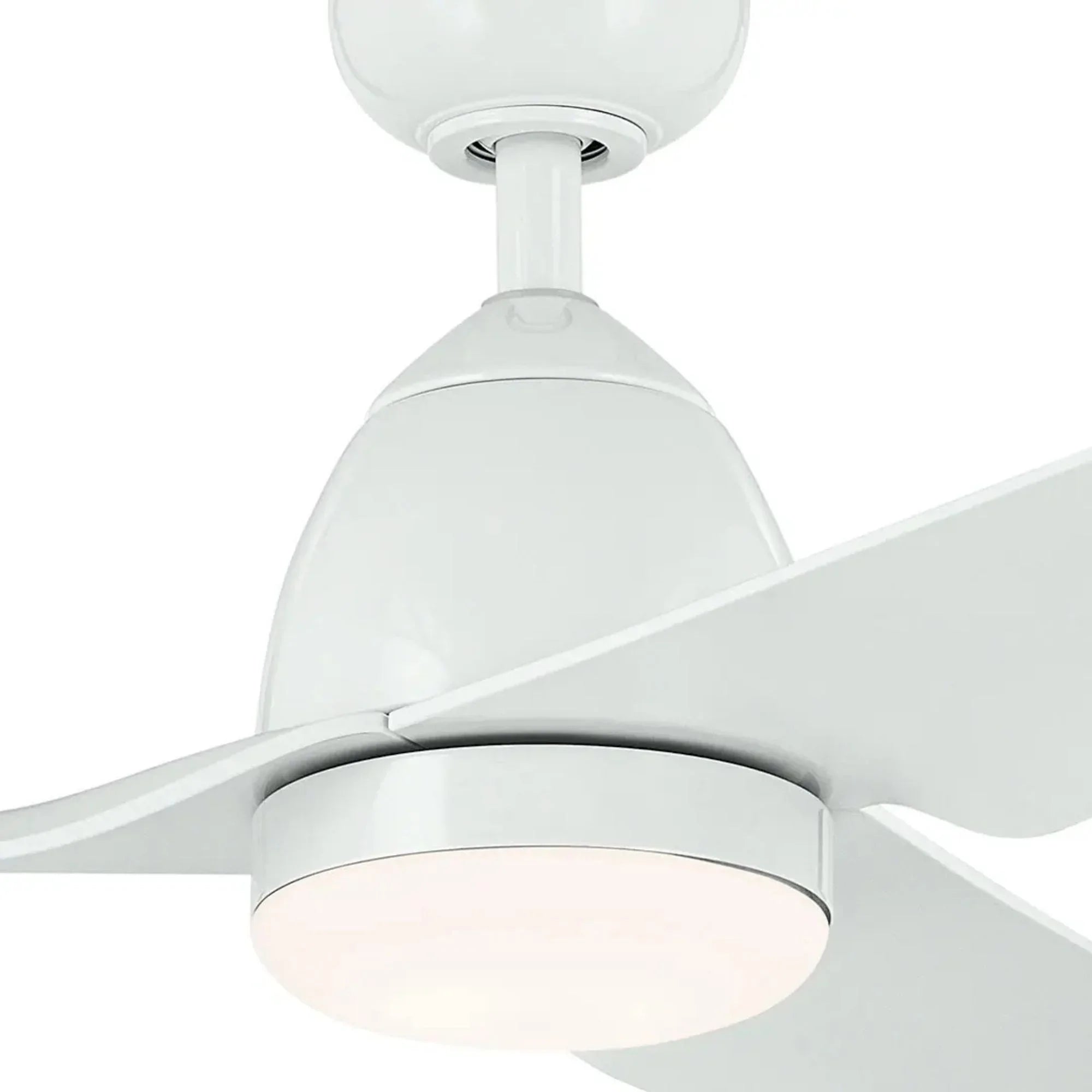 Fit 54" White Wet Rated LED Ceiling Fan