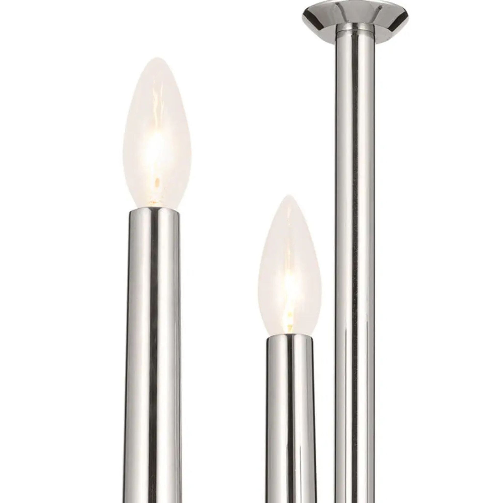 Kichler Lighting - Florence 11" 3-Light Mini Chandelier, Polished Nickel Finish | Bees Lighting