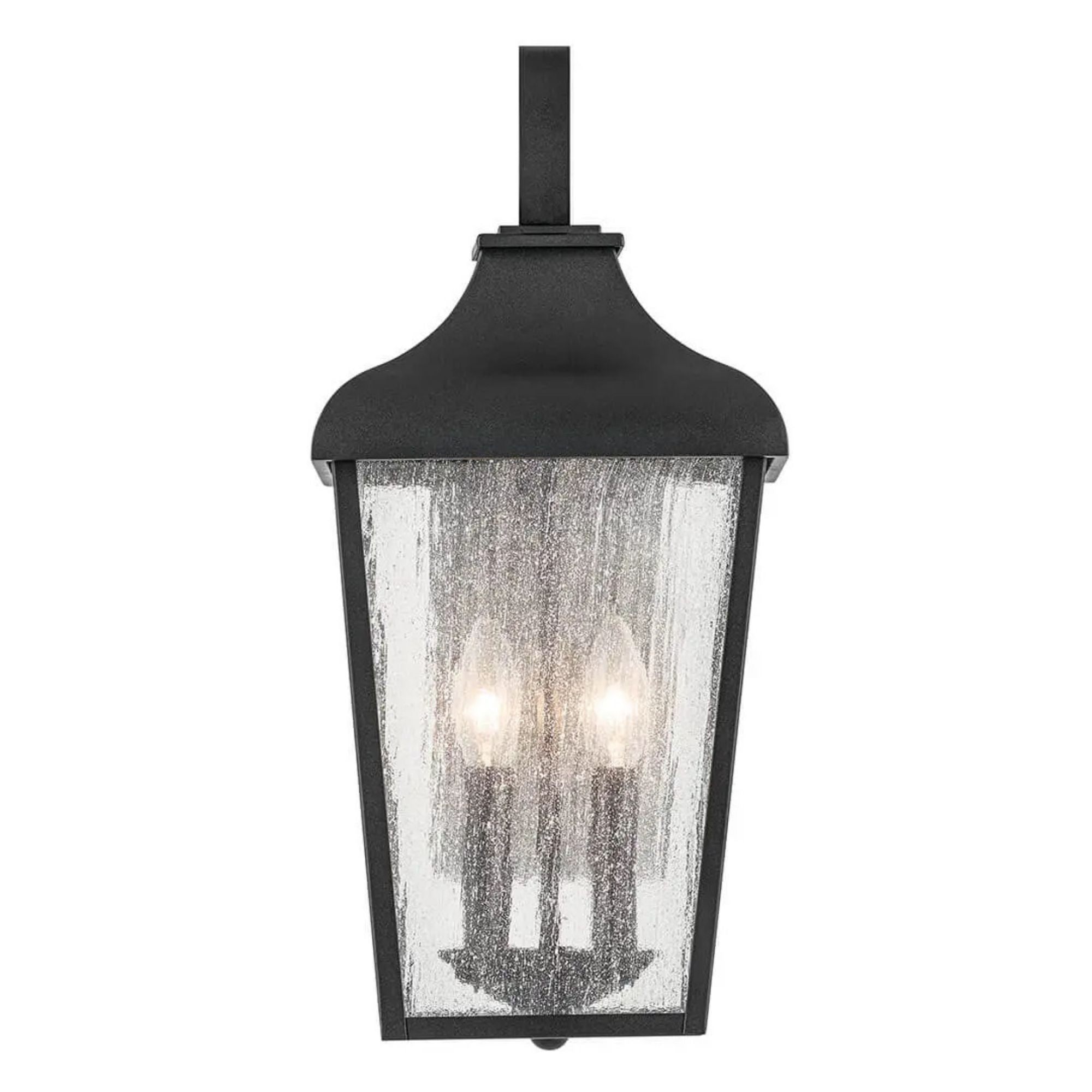 Kichler Lighting - Forestdale 19" 2-Light Outdoor Wall Light, Textured Black Finish | Bees Lighting