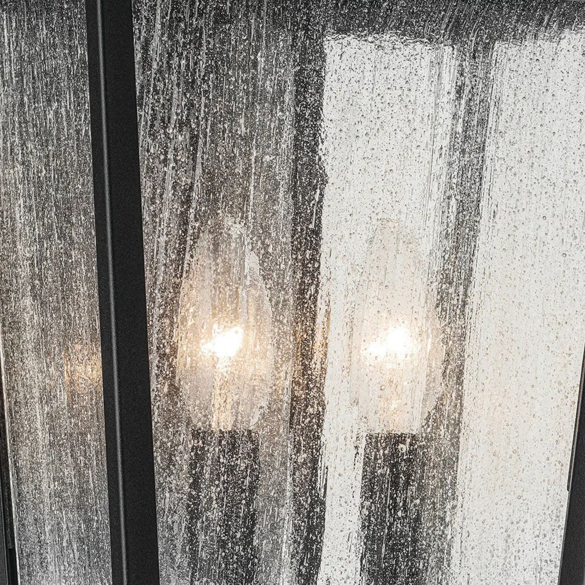 Kichler Lighting - Forestdale 22" 2-Light Outdoor Wall Light, Textured Black Finish | Bees Lighting