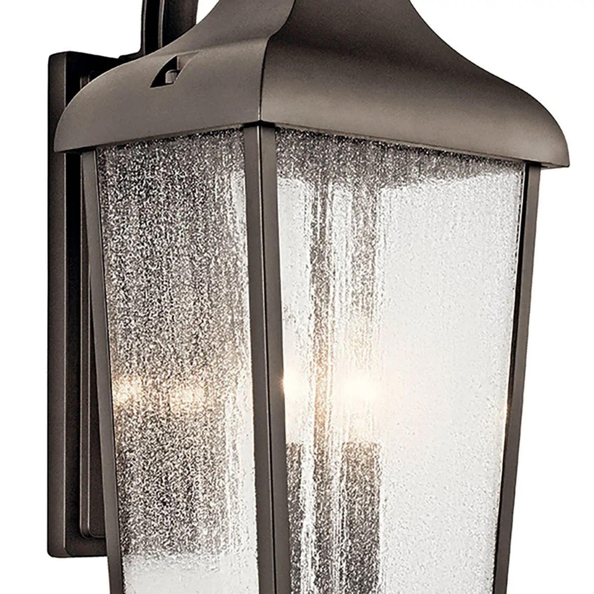 Forestdale 22" 2-Light Outdoor Wall Light, Olde Bronze Finish