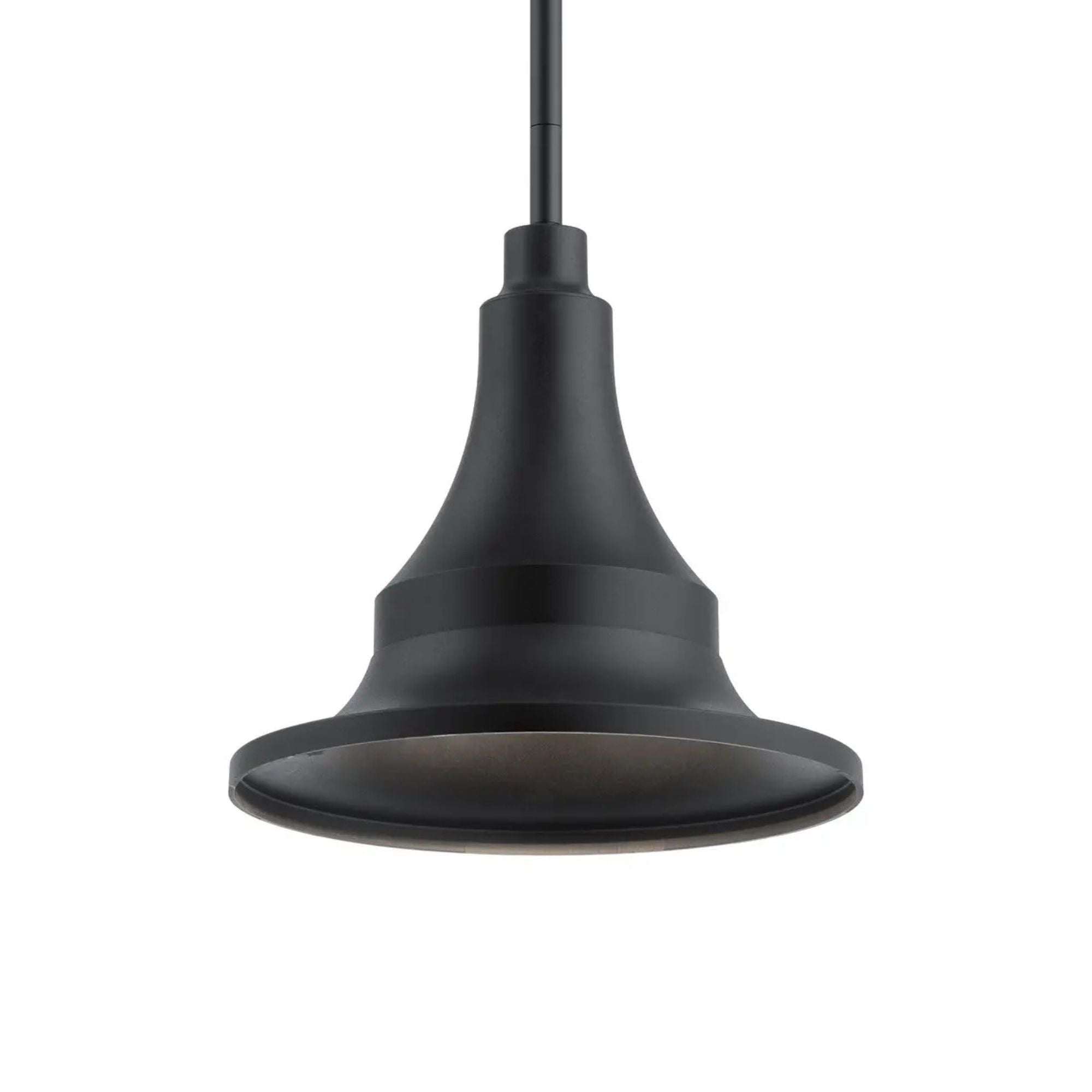 Hampshire 13" Outdoor Pendant, Textured Black Finish
