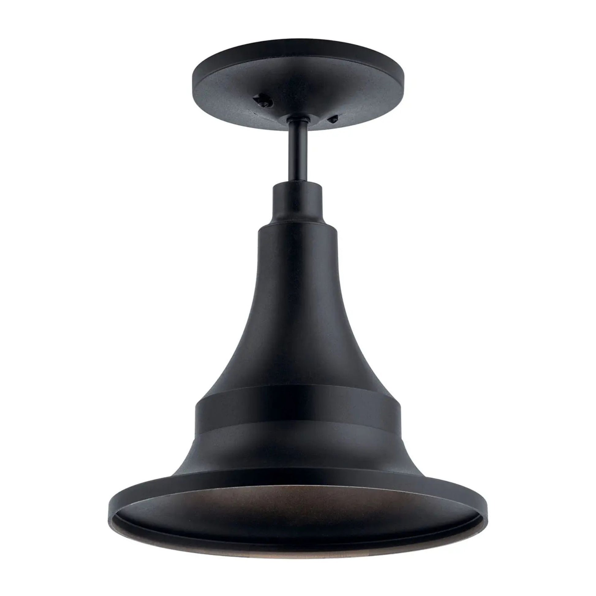 Kichler Lighting - Hampshire 13" Outdoor Pendant, Textured Black Finish | Bees Lighting