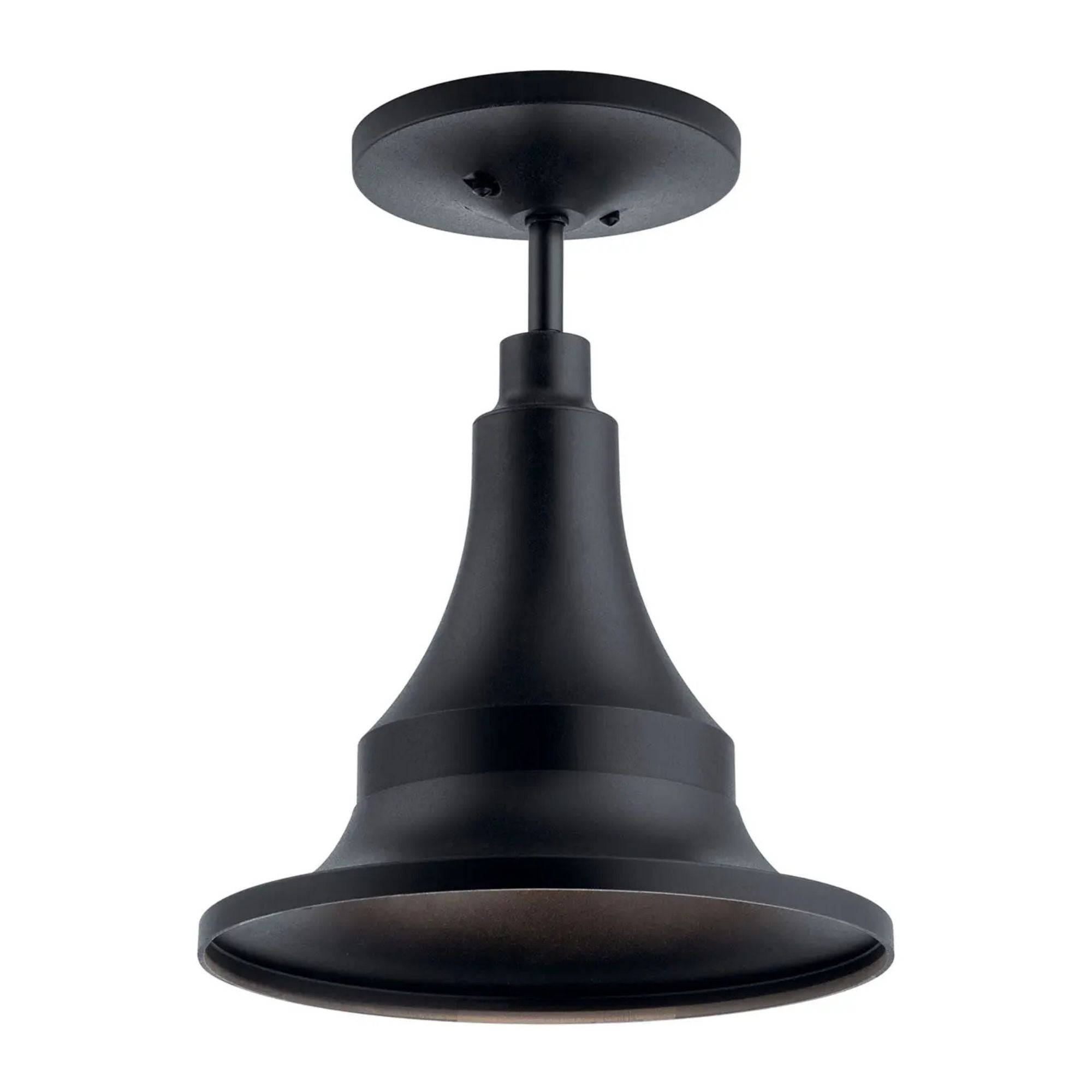 Kichler Lighting - Hampshire 13" Outdoor Pendant, Textured Black Finish | Bees Lighting