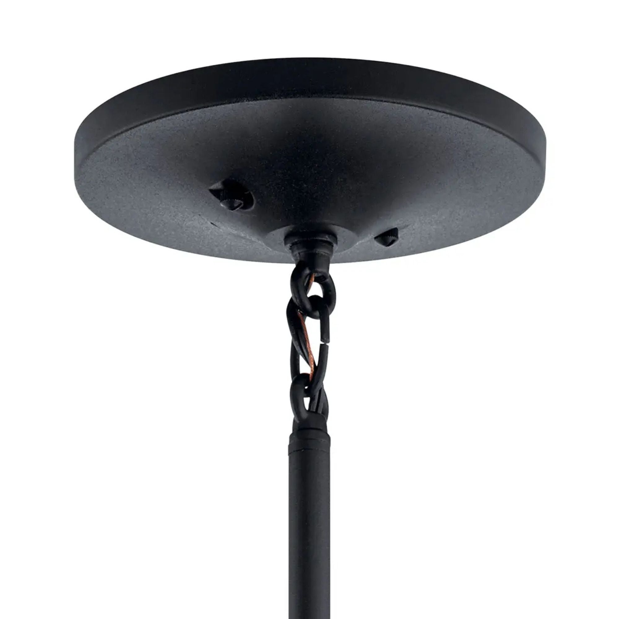 Kichler Lighting - Hampshire 13" Outdoor Pendant, Textured Black Finish | Bees Lighting