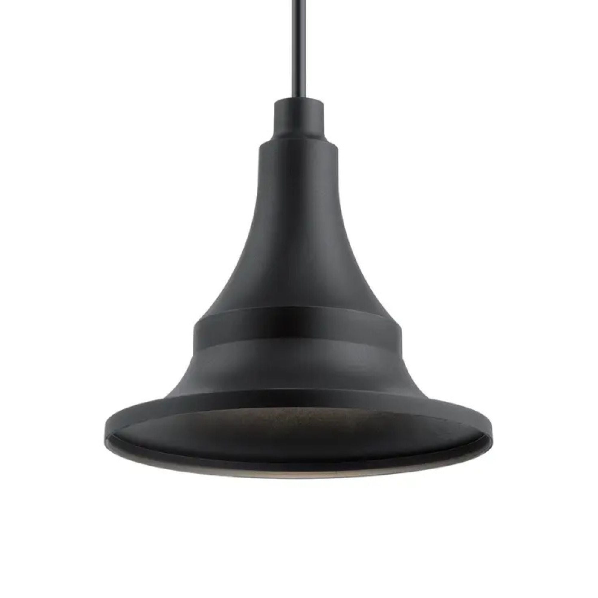 Hampshire 17" Outdoor Pendant, Textured Black Finish