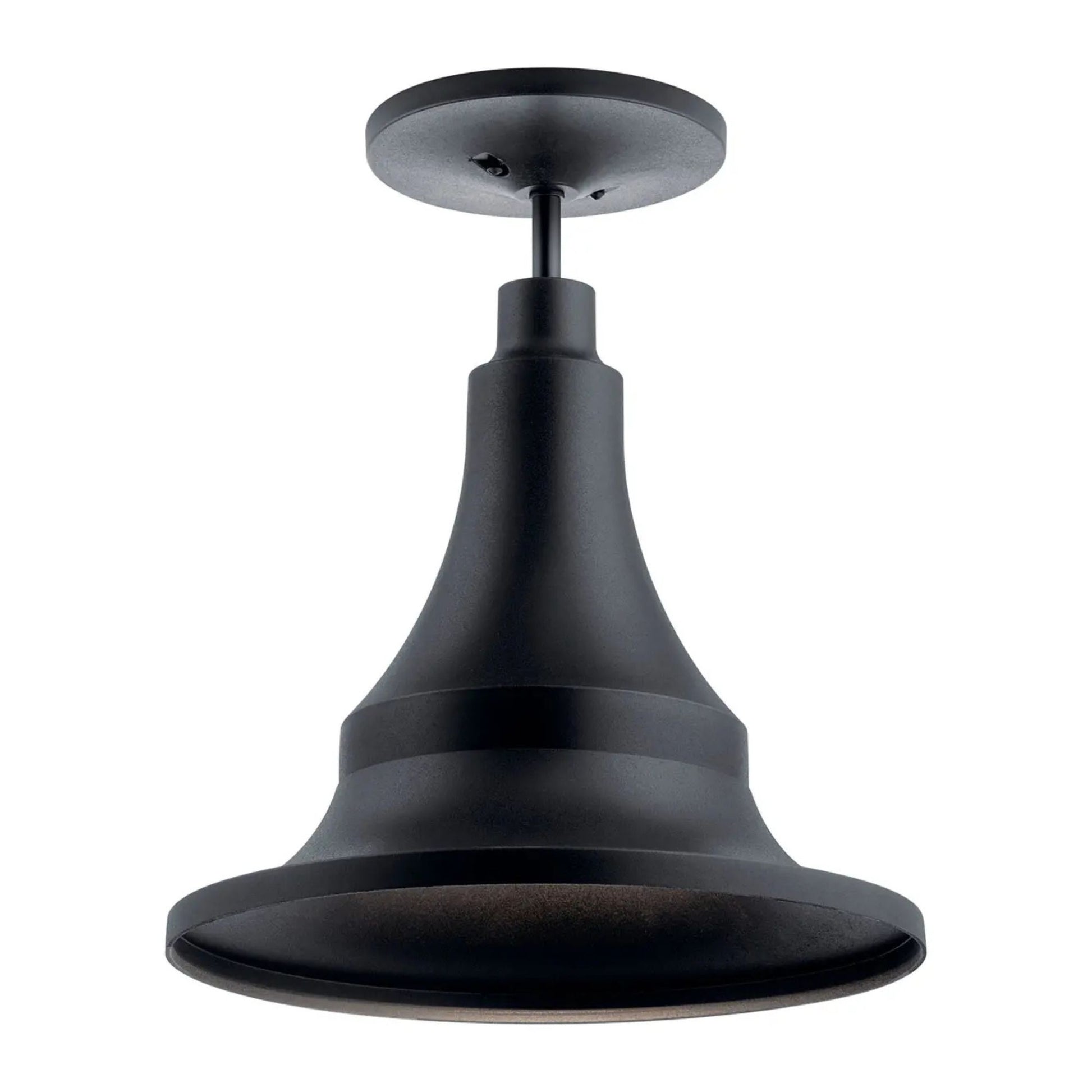 Kichler Lighting - Hampshire 17" Outdoor Pendant, Textured Black Finish | Bees Lighting