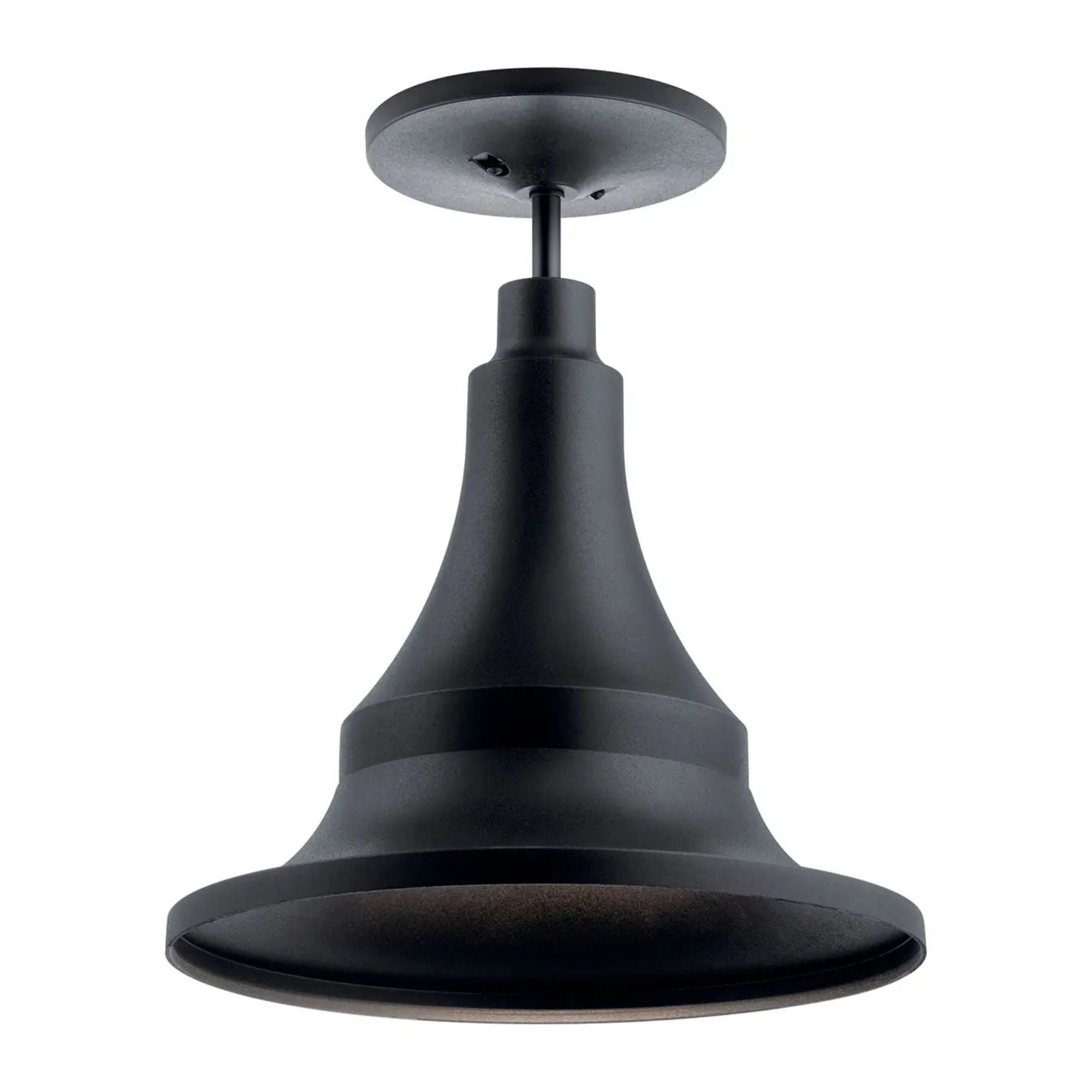 Kichler Lighting - Hampshire 17" Outdoor Pendant, Textured Black Finish | Bees Lighting