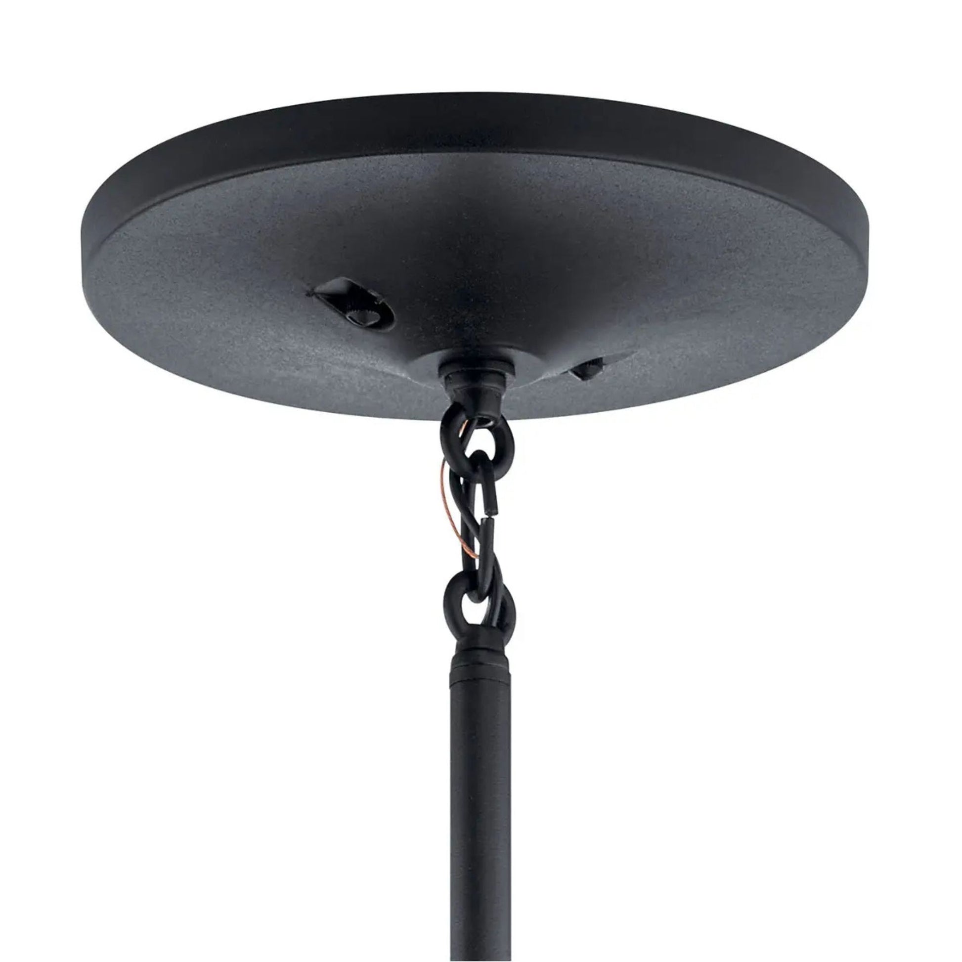 Kichler Lighting - Hampshire 17" Outdoor Pendant, Textured Black Finish | Bees Lighting