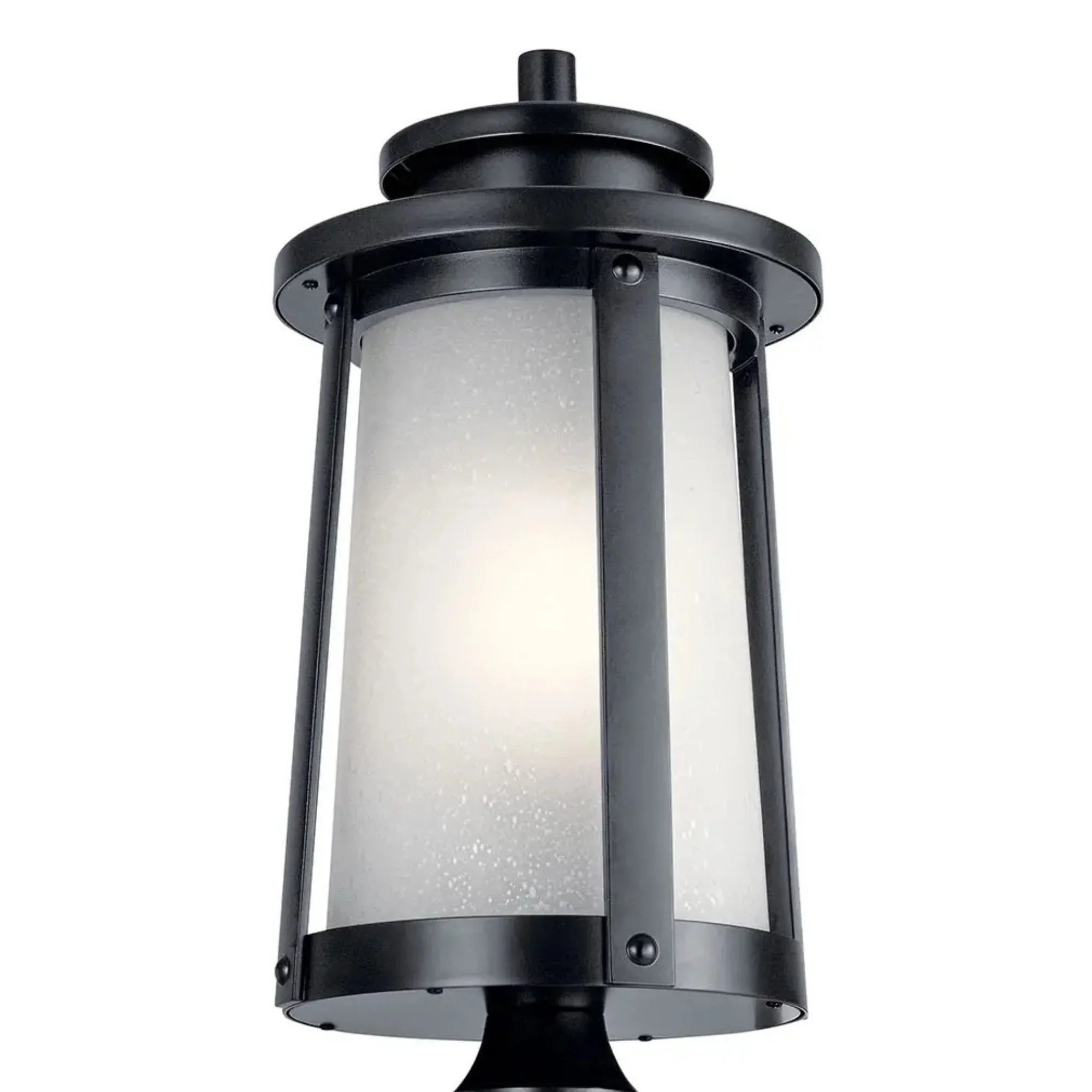 Harbor Bay 21" Outdoor Post Light, Black Finish