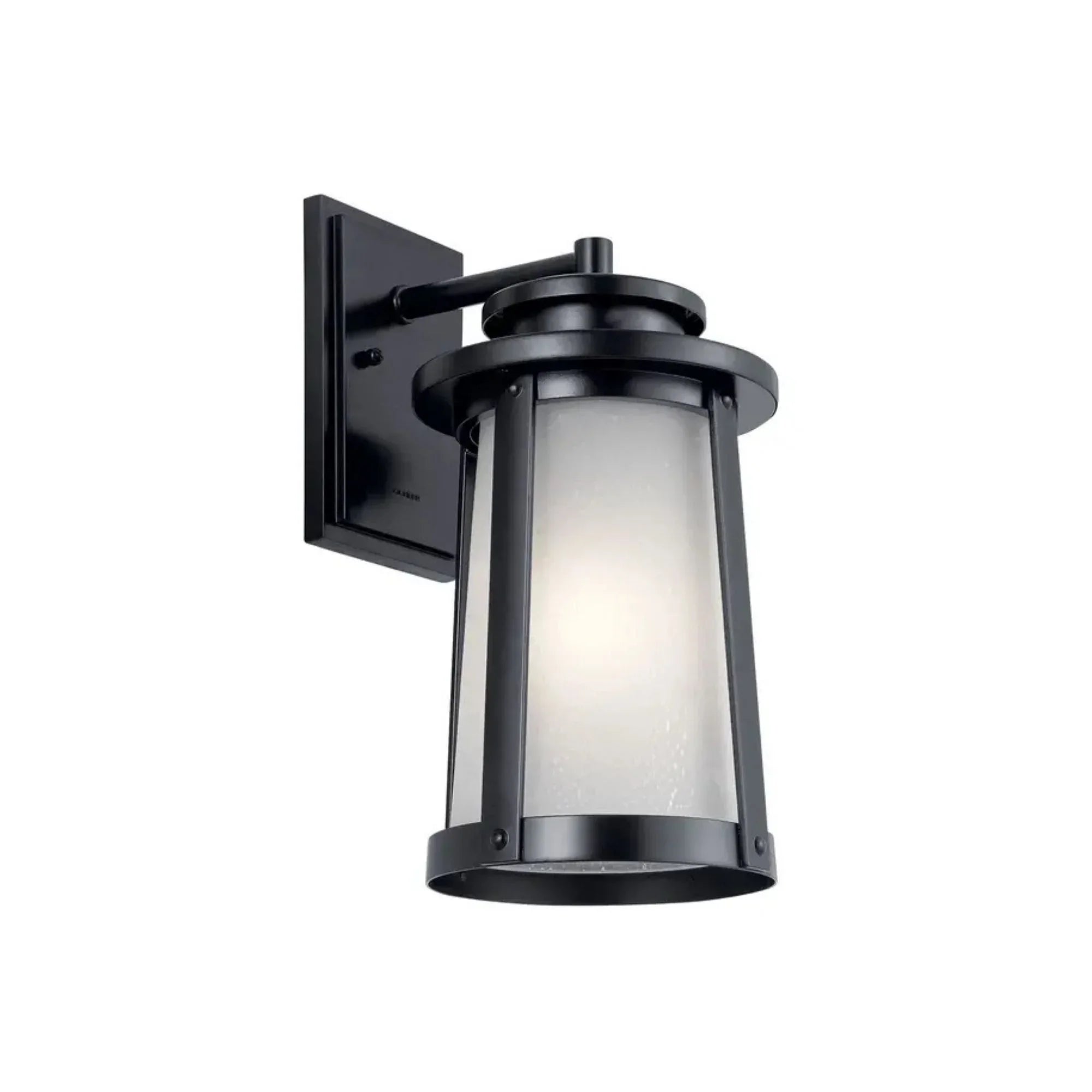 Harbor Bay 16" Outdoor Wall Light, Black Finish