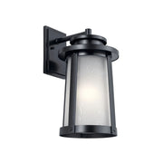 Harbor Bay 19" Outdoor Wall Light, Black Finish